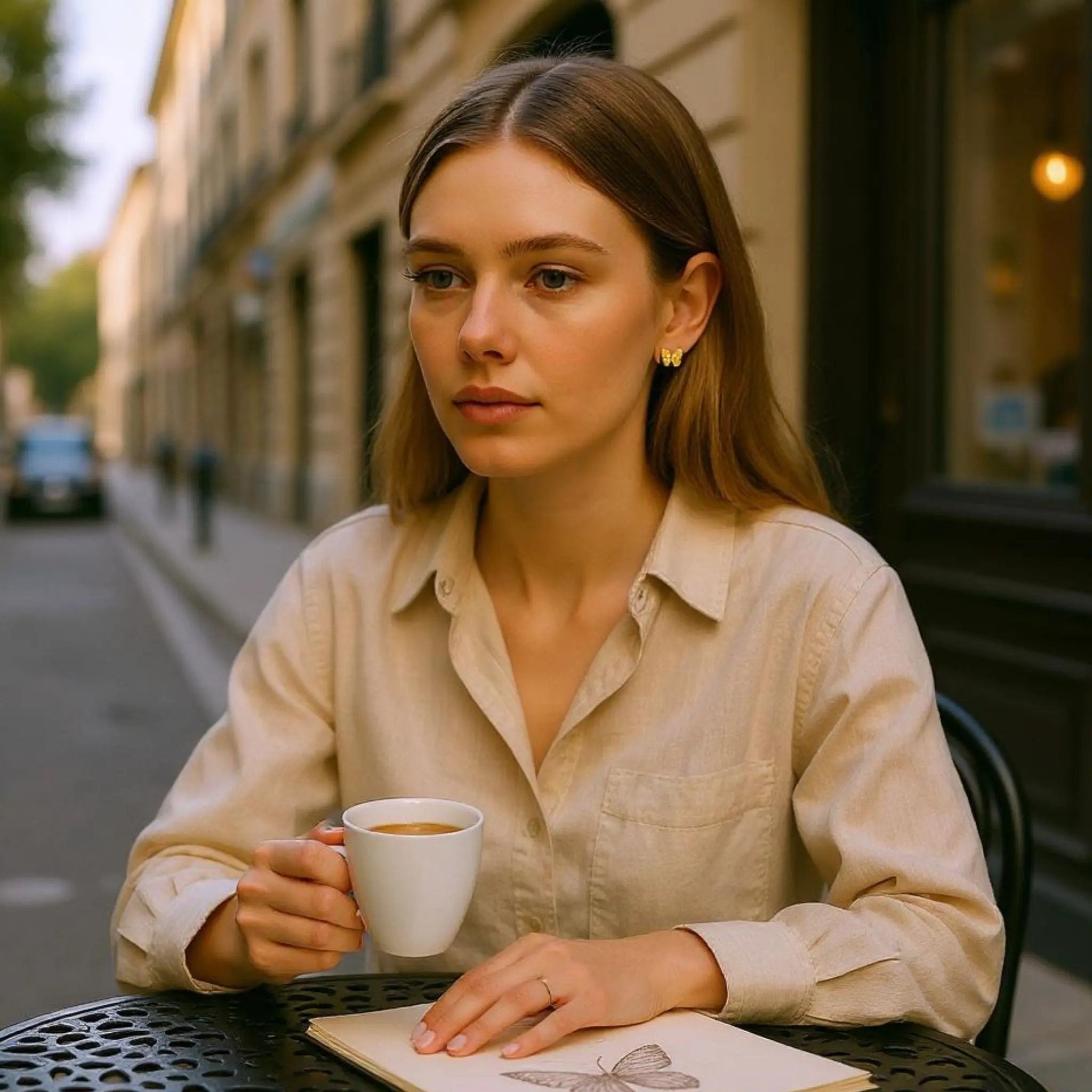 Papillon Glow Studs N3VO