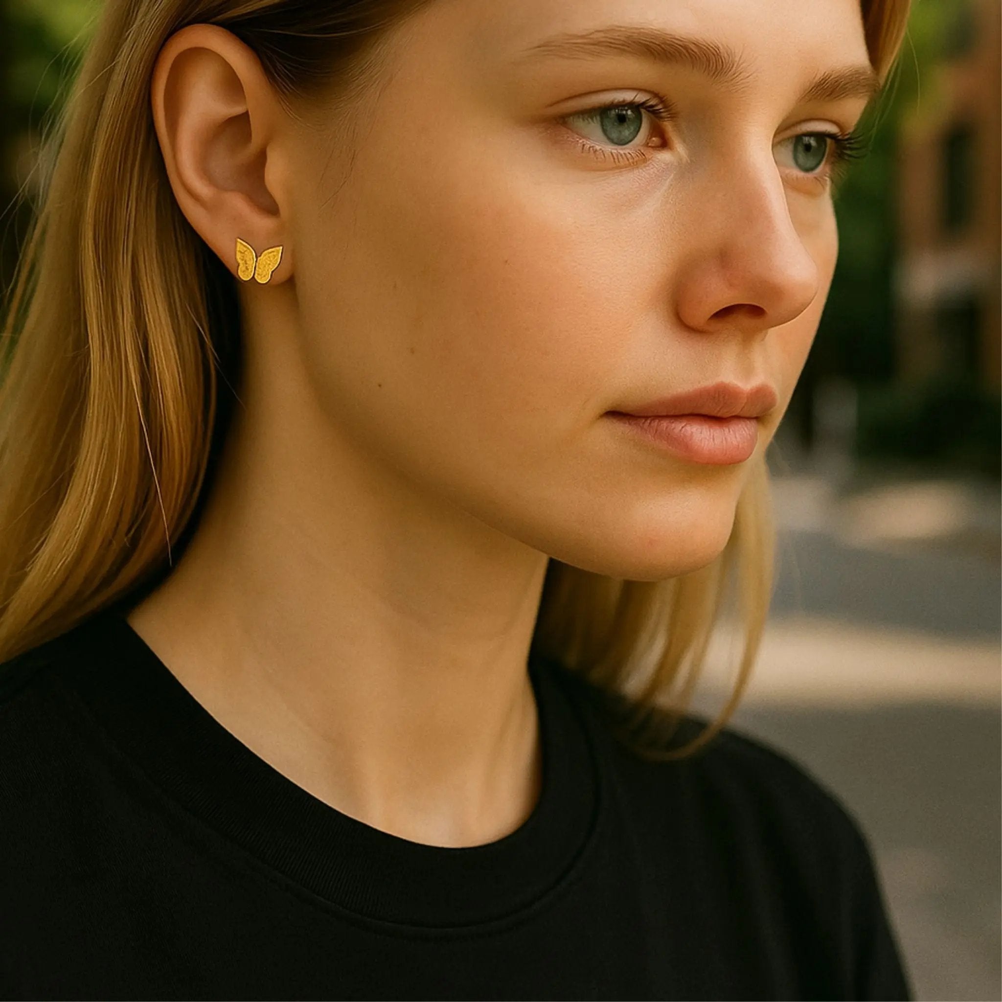 Papillon Glow Studs N3VO