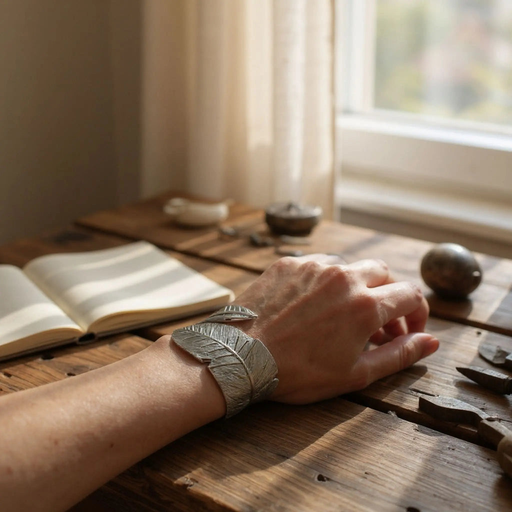 Vesta Feather Bangle N3VO