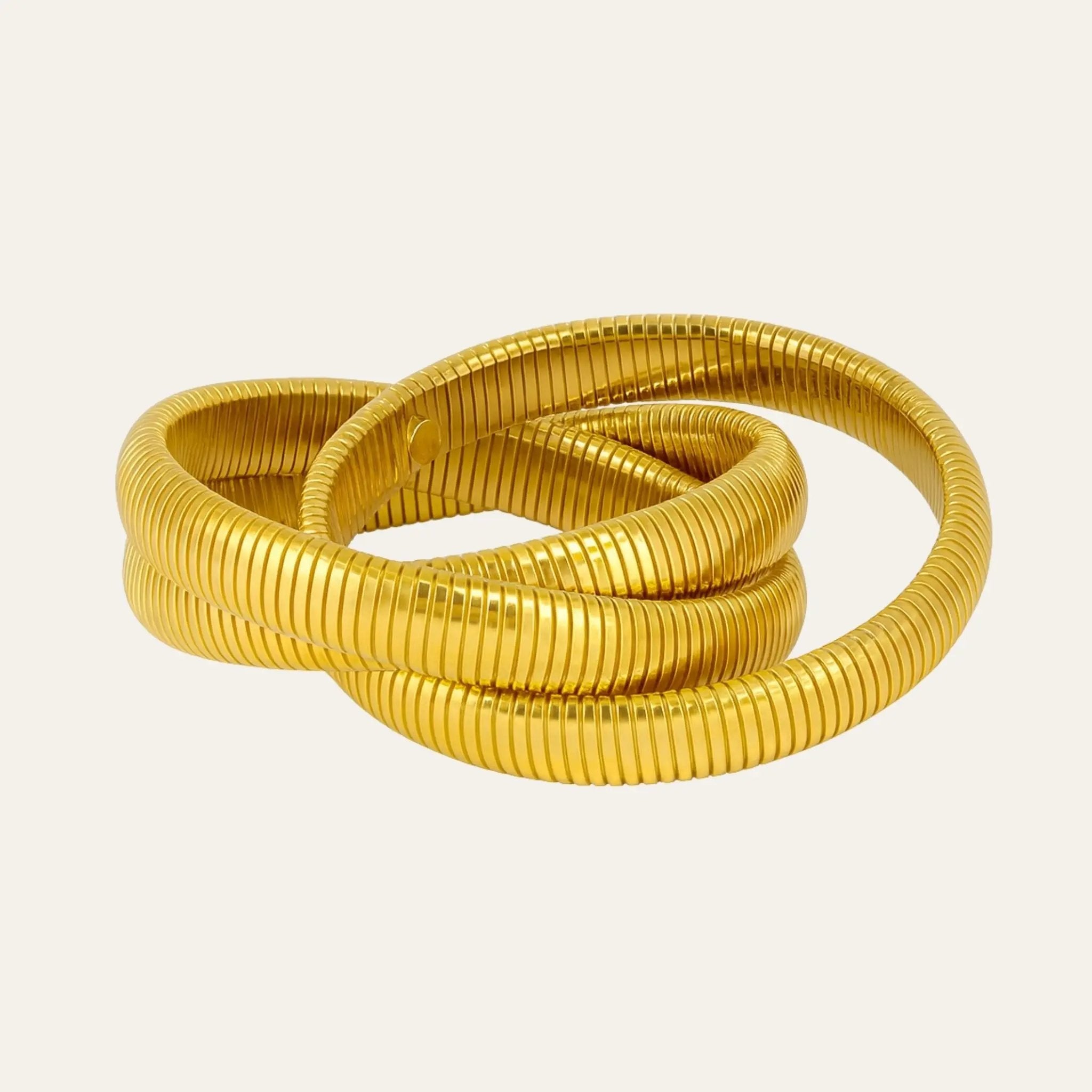 Bold Coiled Bangle N3VO