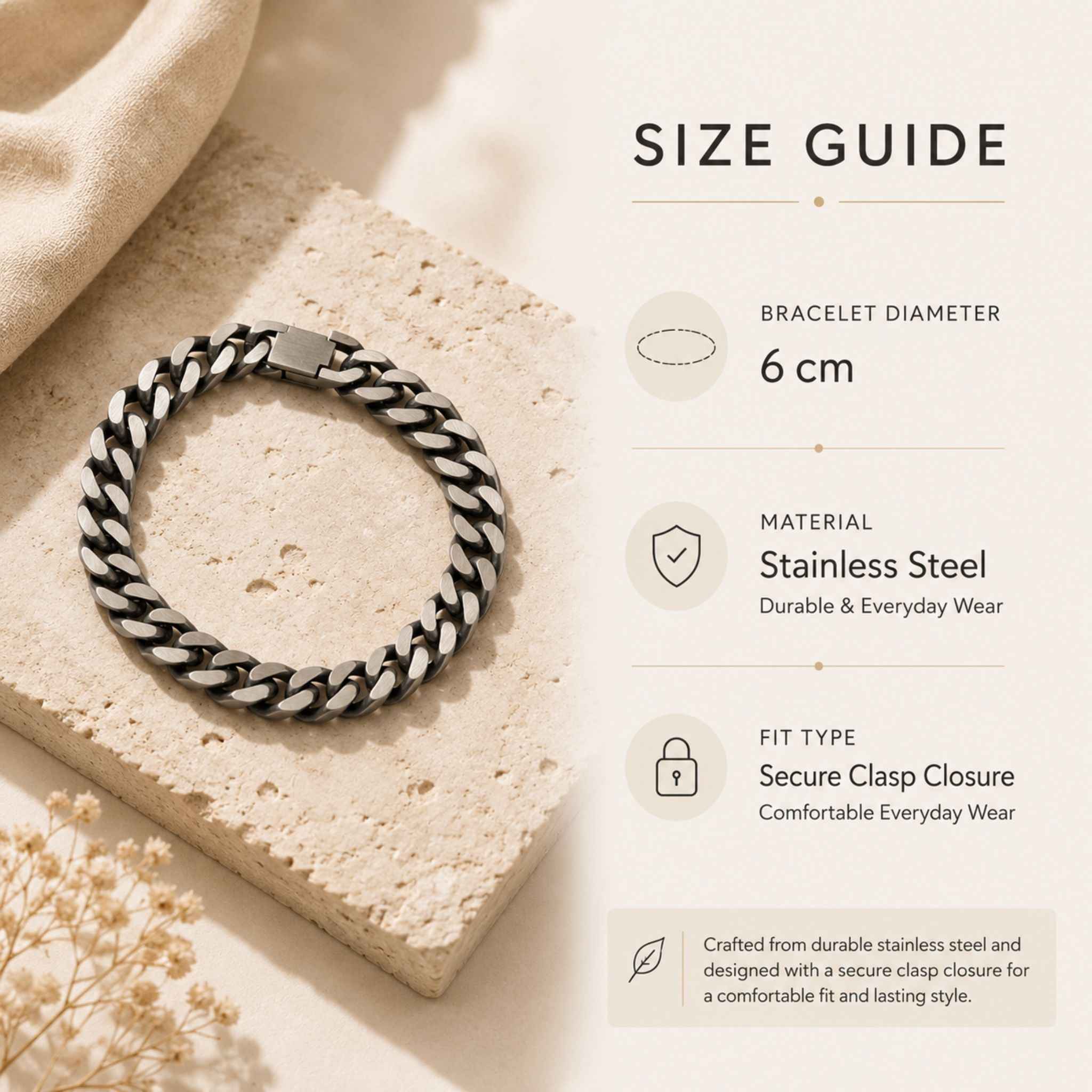 Bold Cuban Bracelet
