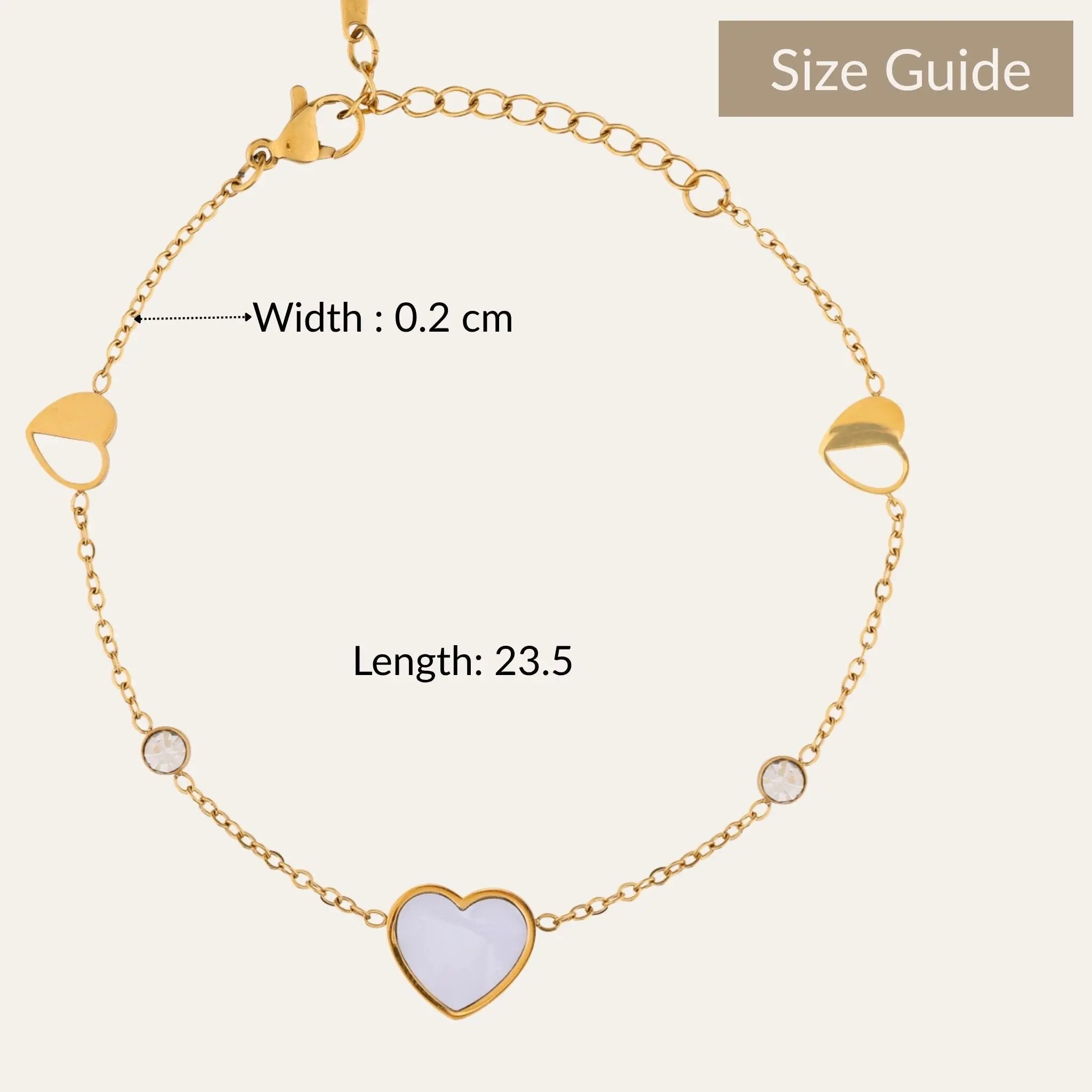 Amora Heart Bracelet N3VO