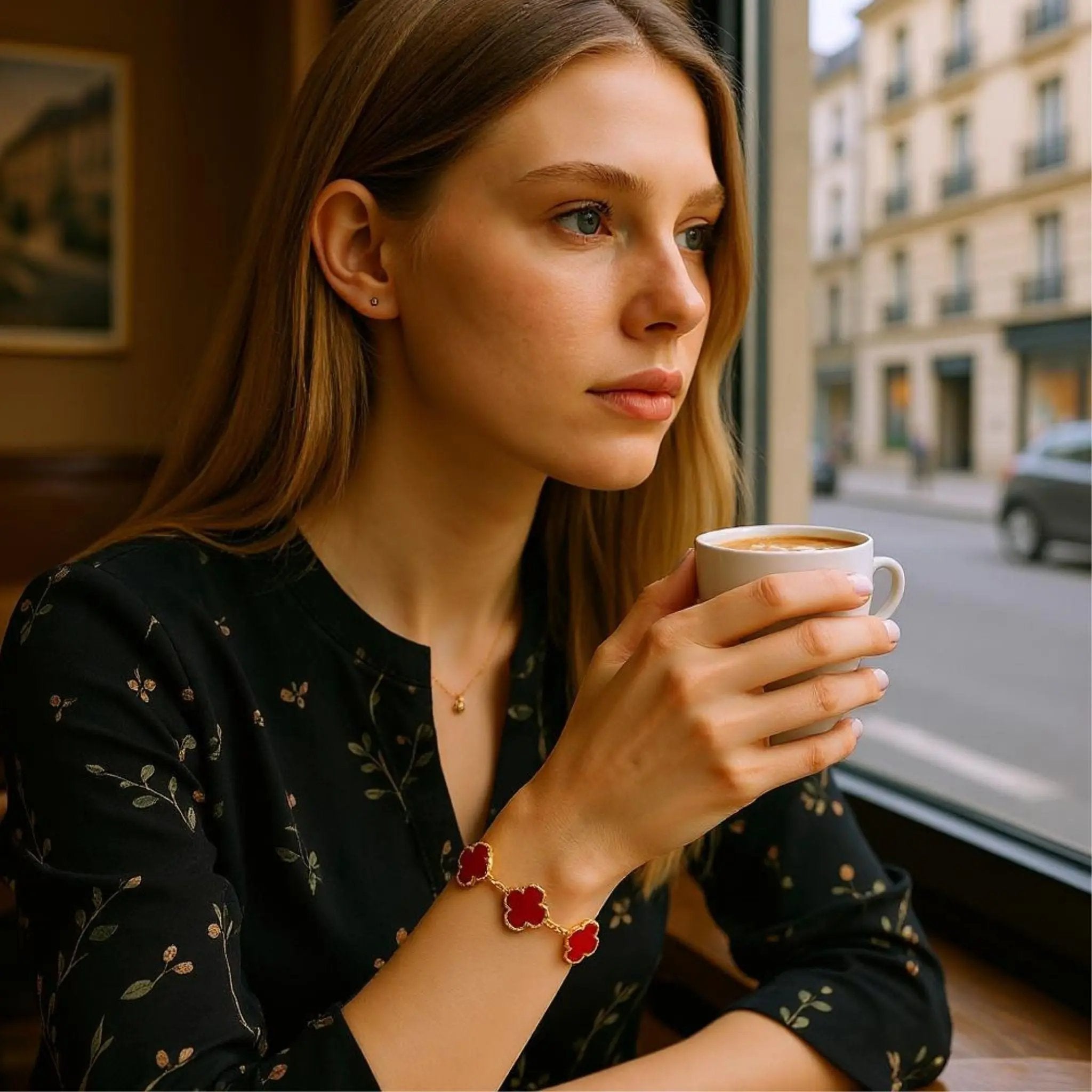 Red Clover Bracelet N3VO