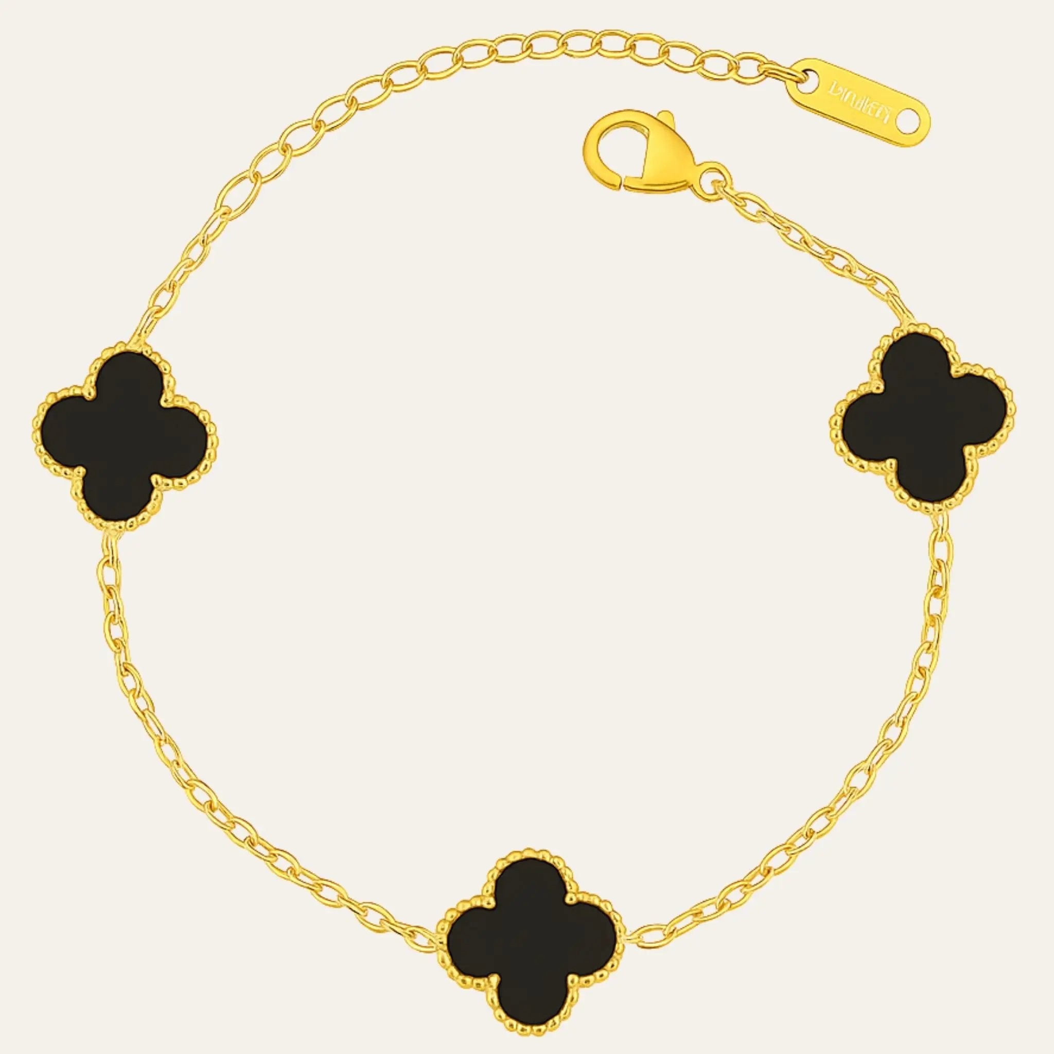 Noir Clover Bracelet N3VO