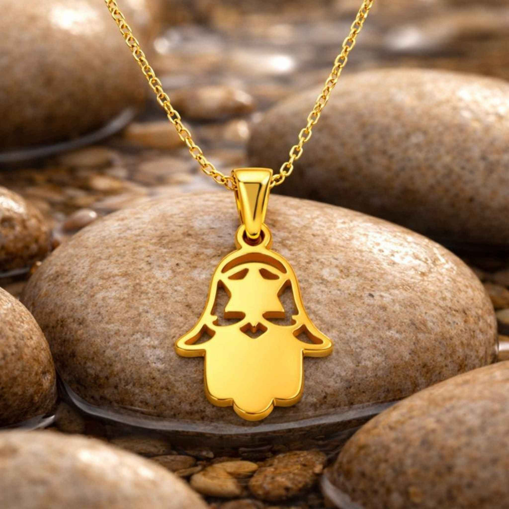 Mystic Hamsa Necklace