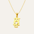 Golden Owl Necklace