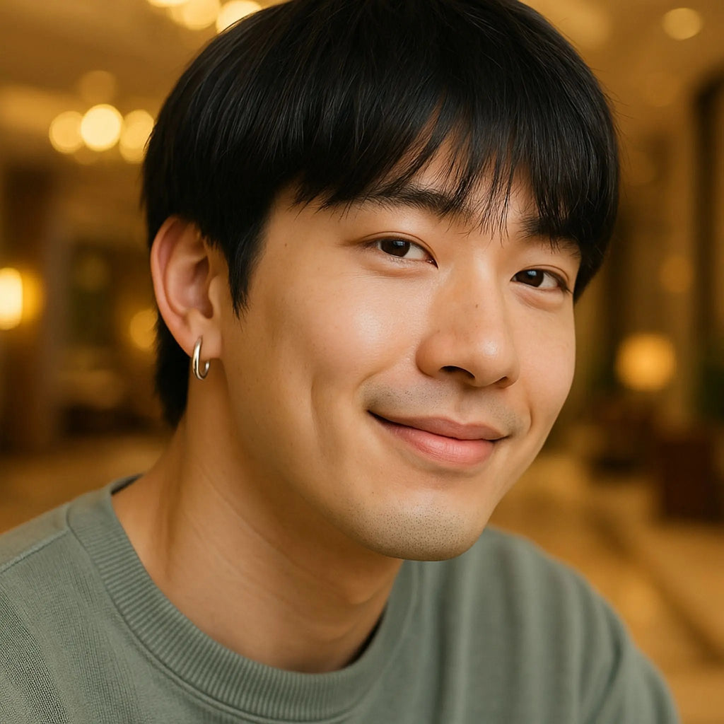 Silver Sleek Hoop N3VO