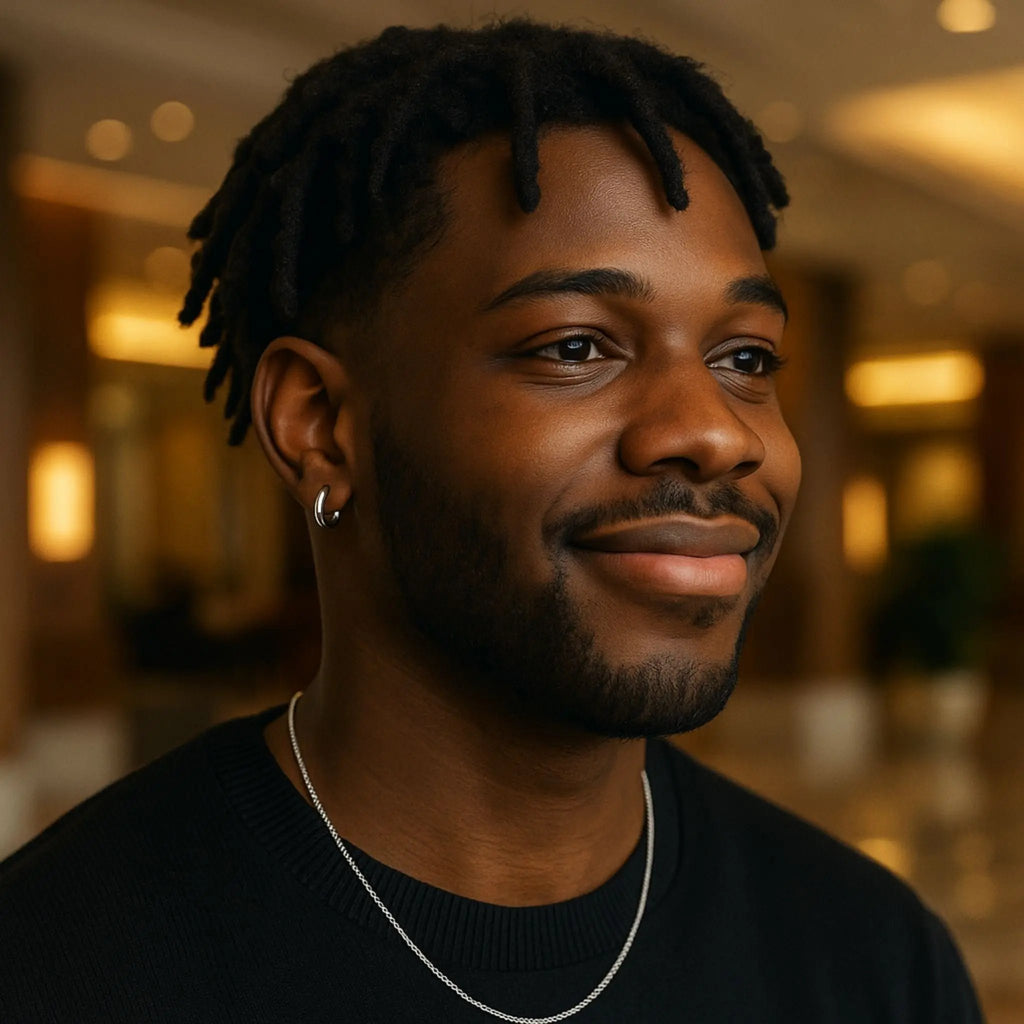 Silver Sleek Hoop N3VO