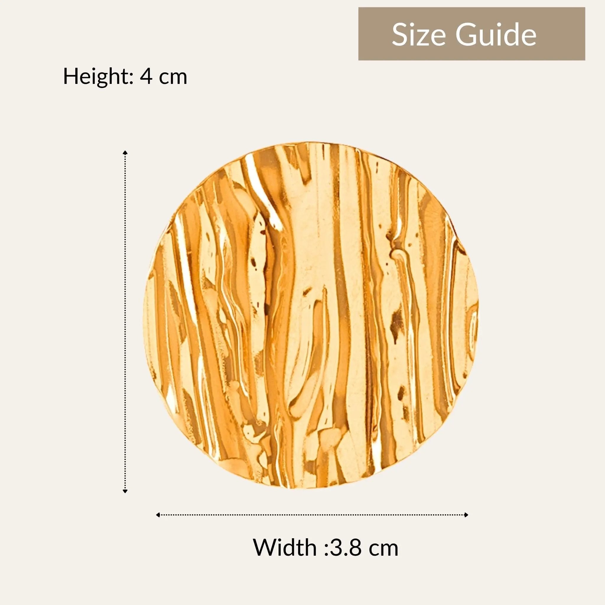 Textured Stud Earrings N3VO