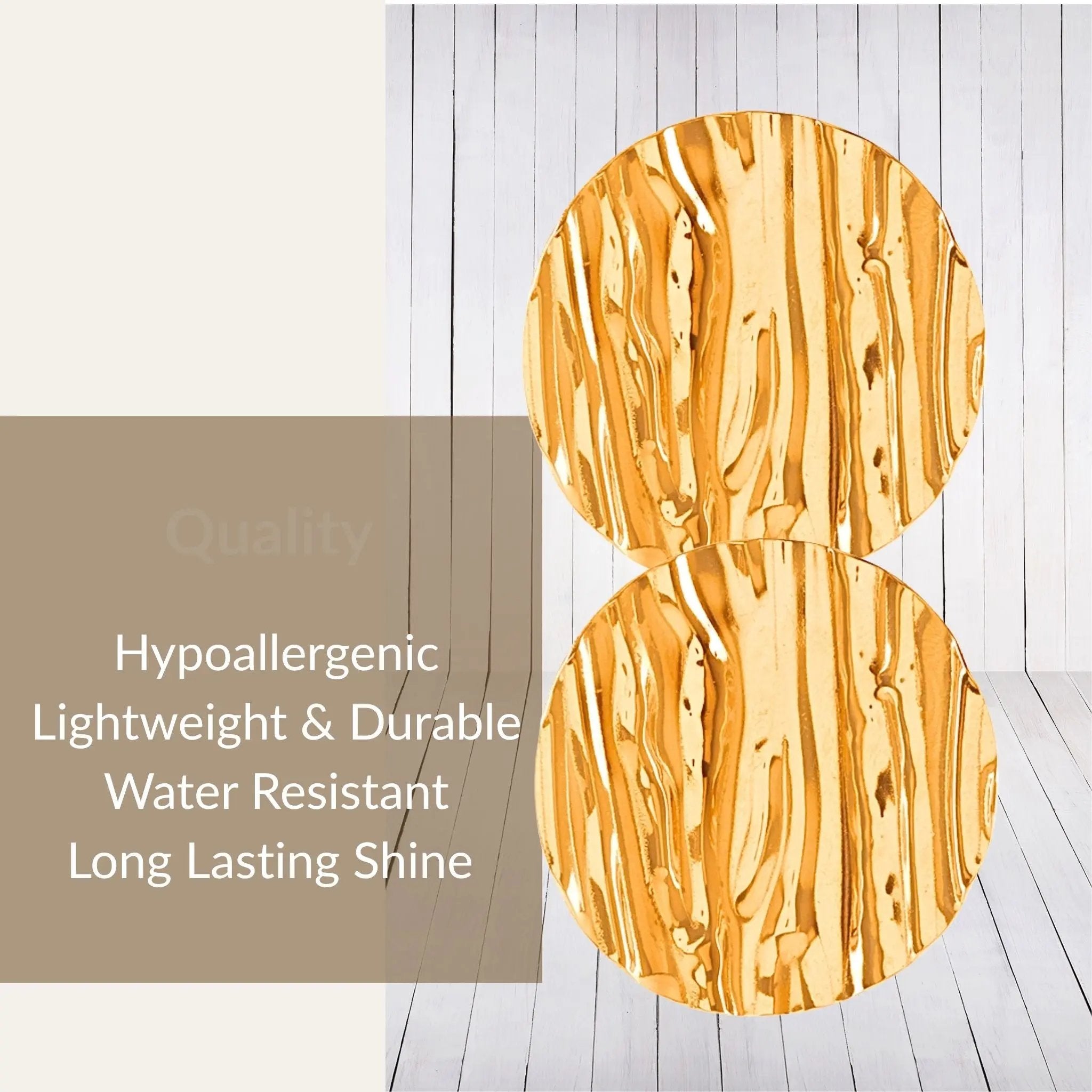 Textured Stud Earrings N3VO