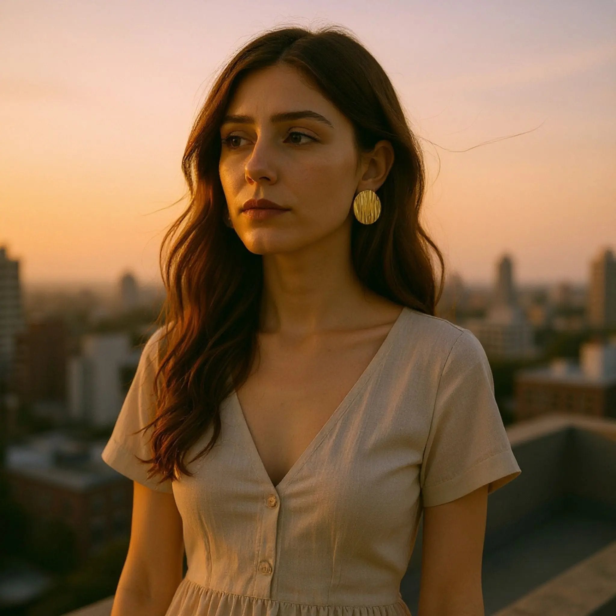 Textured Stud Earrings N3VO