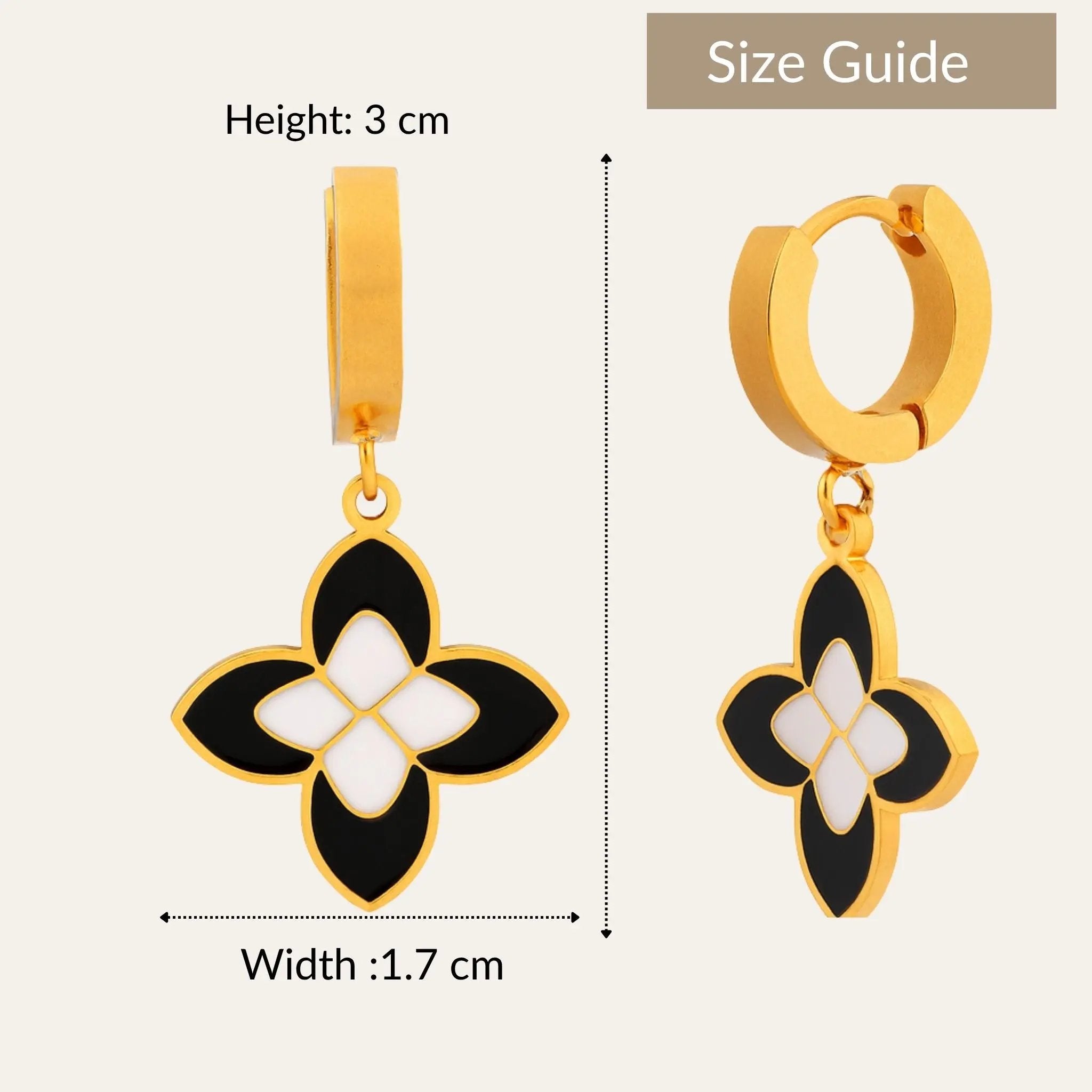 Noir Bloom Hoops N3VO