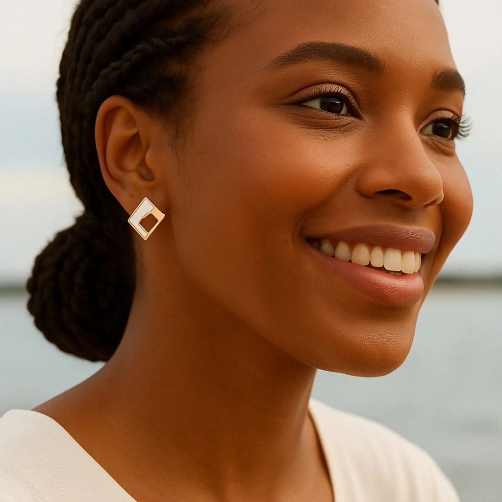 Pearl Prism Studs N3VO