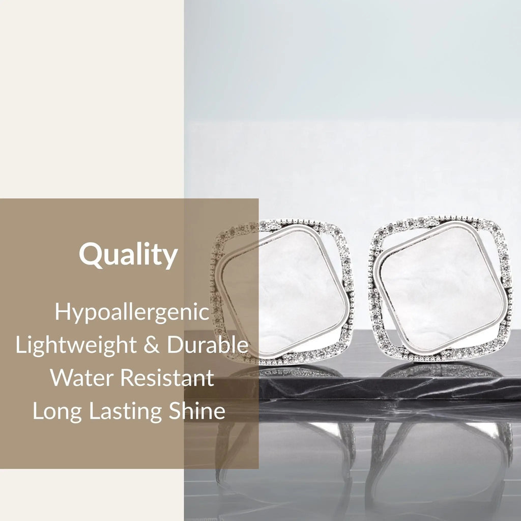 Luxe Pavé Studs N3VO