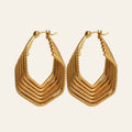 Royale Crest Hoops
