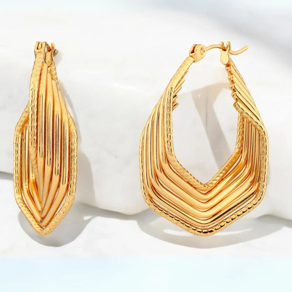 Royale Crest Hoops N3VO