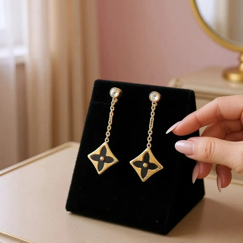 Noir Luxe Danglers N3VO