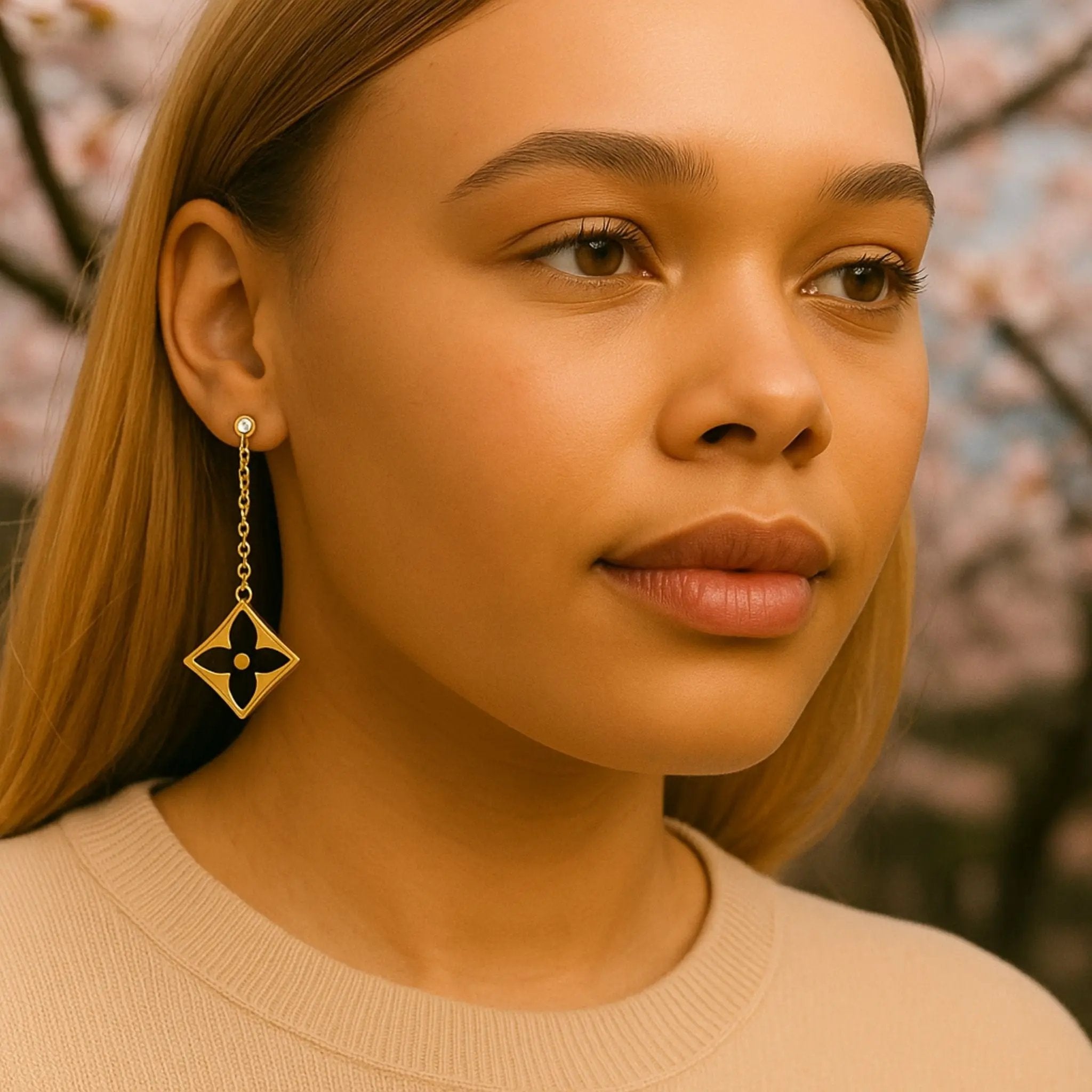 Noir Luxe Danglers N3VO