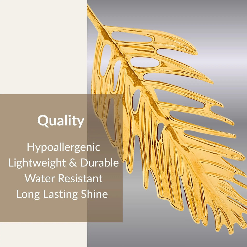 Golden Fern Studs N3VO