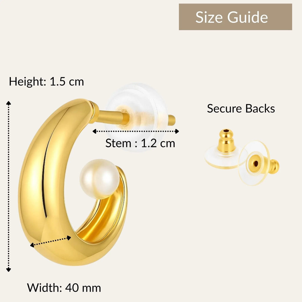 Aurelia Pearl Studs N3VO