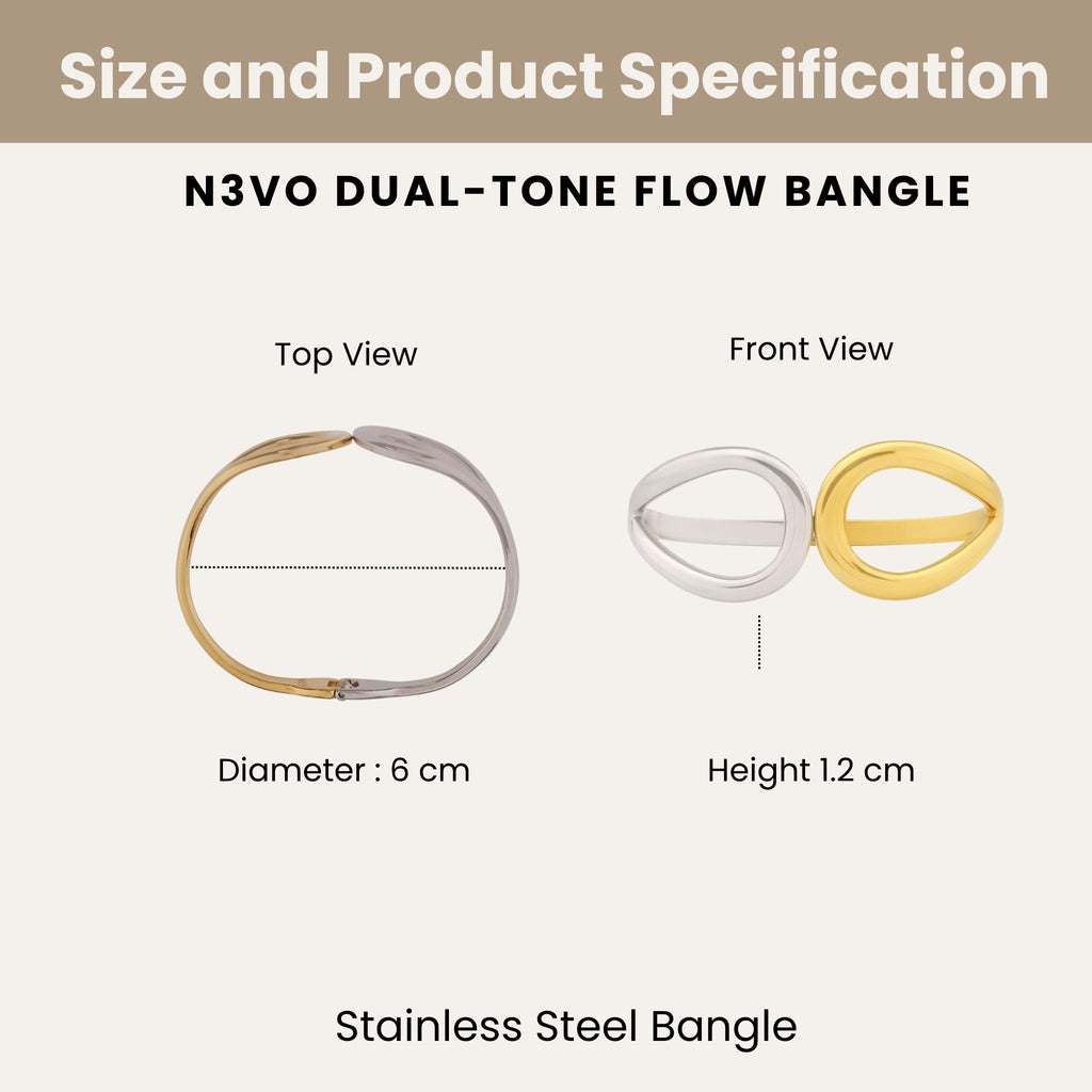 Dual-Tone Bangle