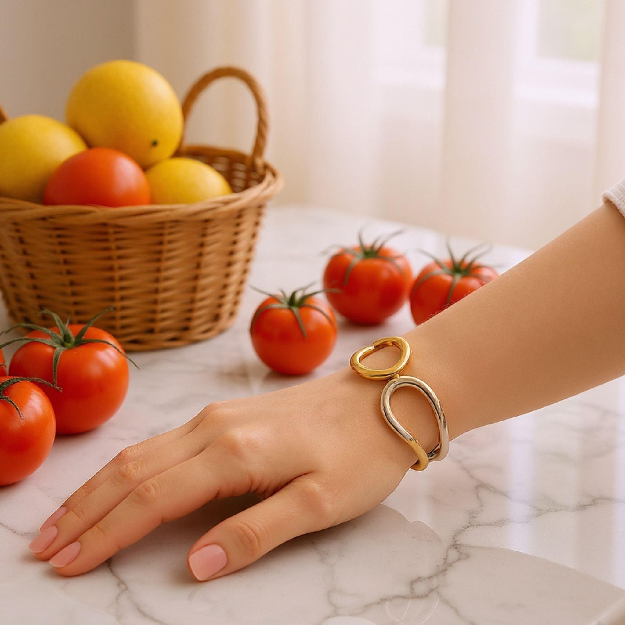 Dual-Tone Bangle