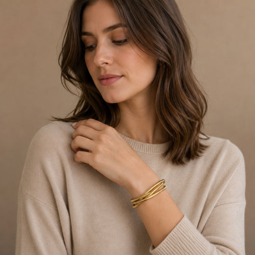 Helix Coil Bangle