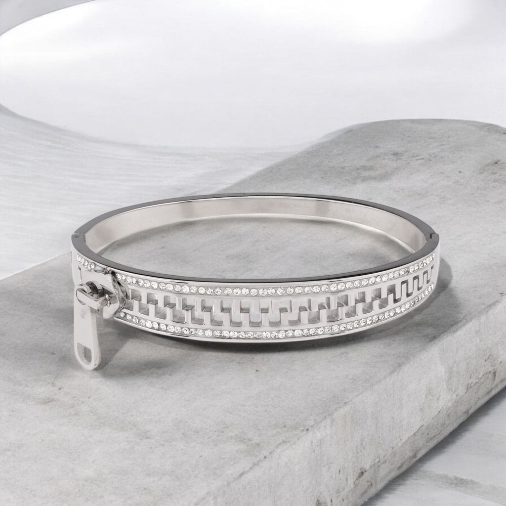 Luxe Zipper Bangle