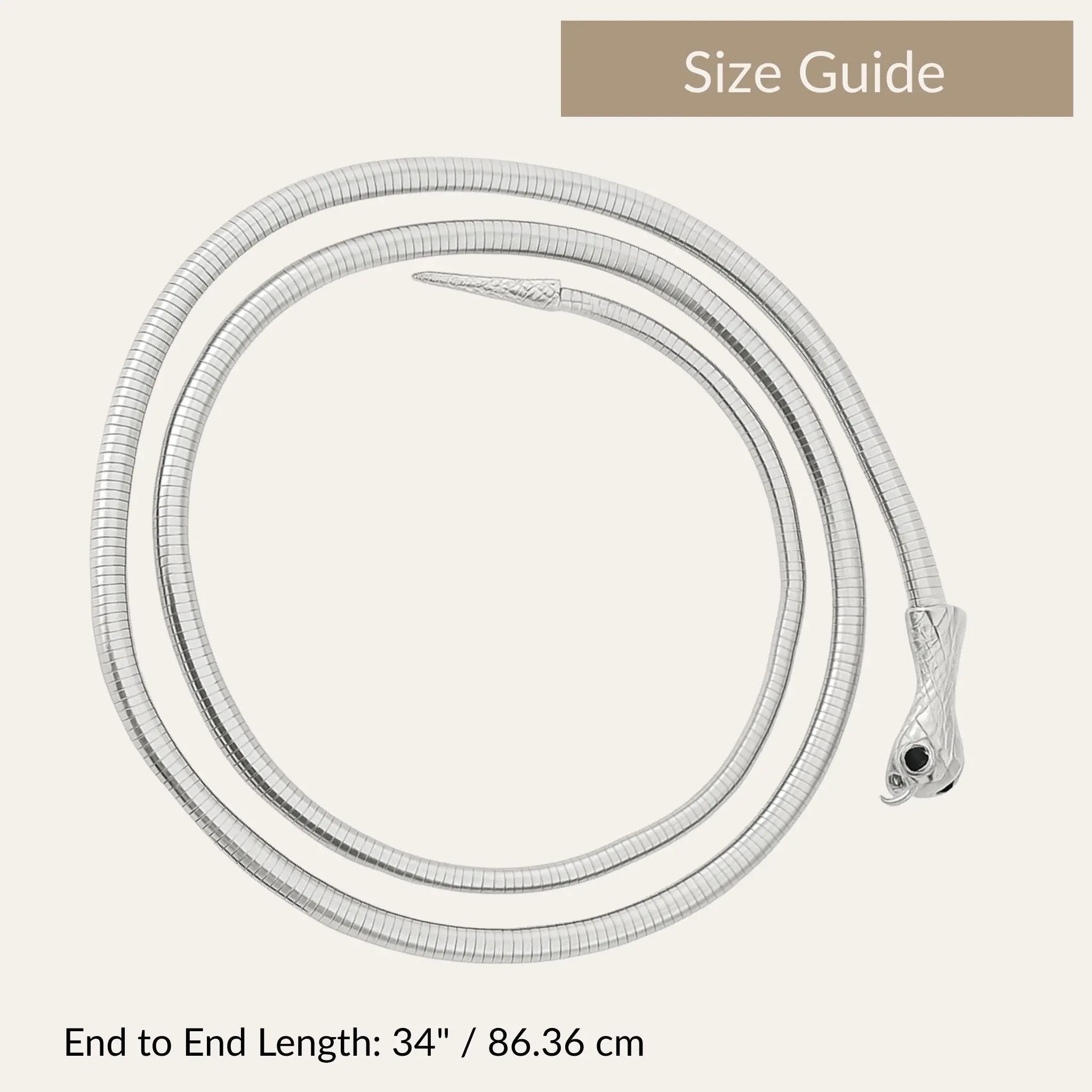 Viperia Snake Necklace N3VO