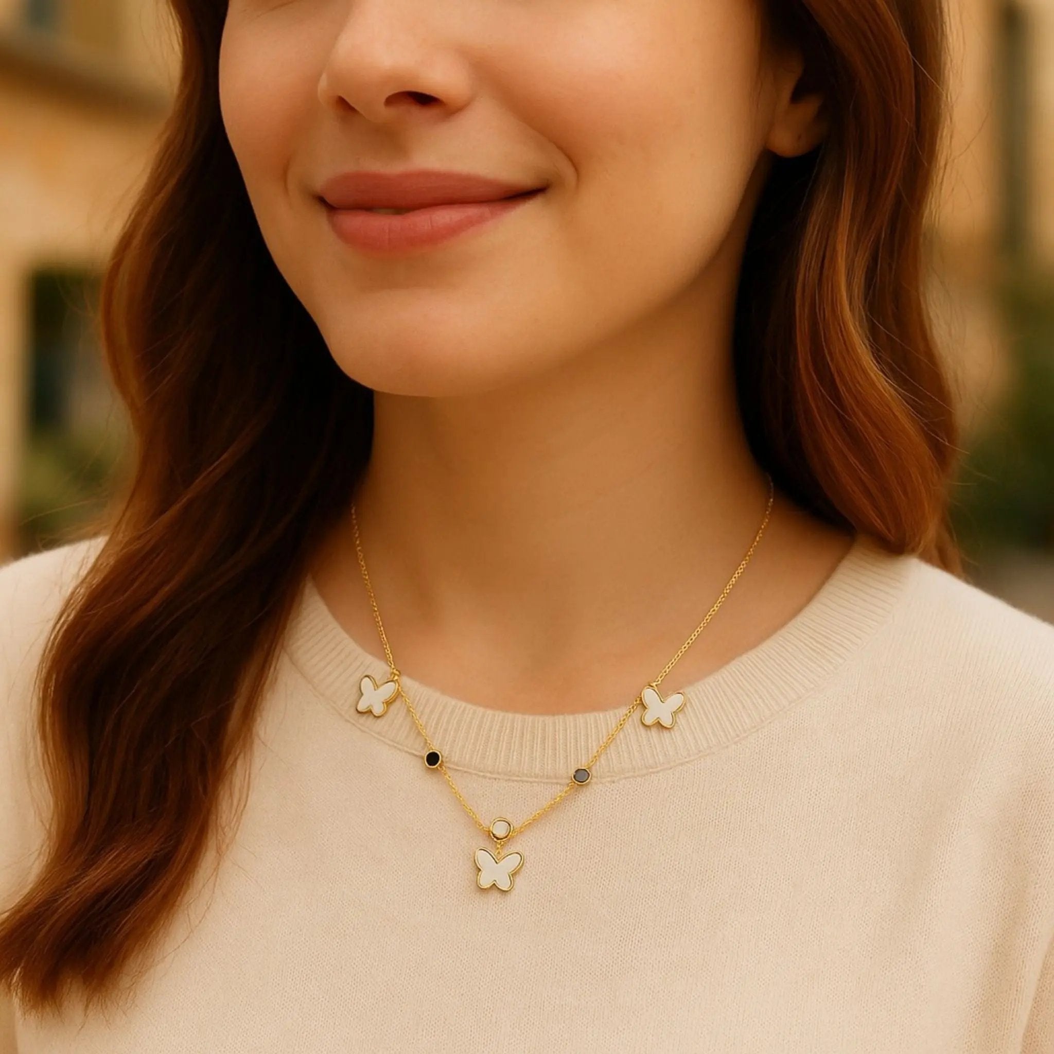 Papillon Whisper Necklace N3VO