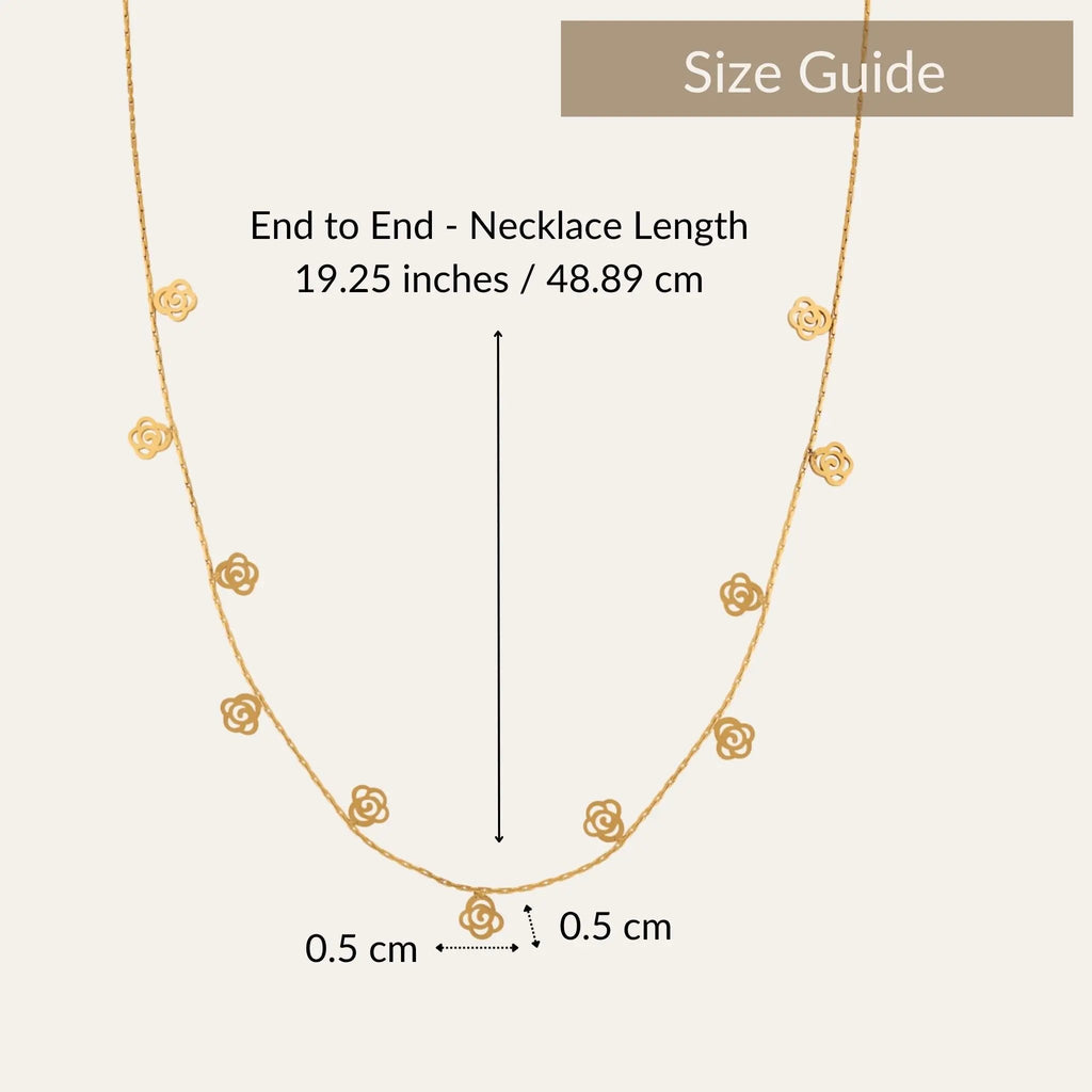 Rosette Whisper Necklace N3VO