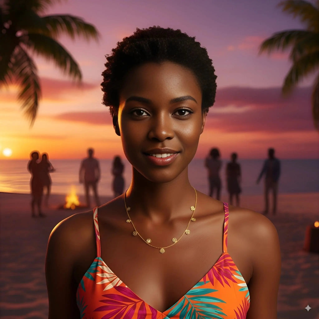 Rosette Whisper Necklace N3VO