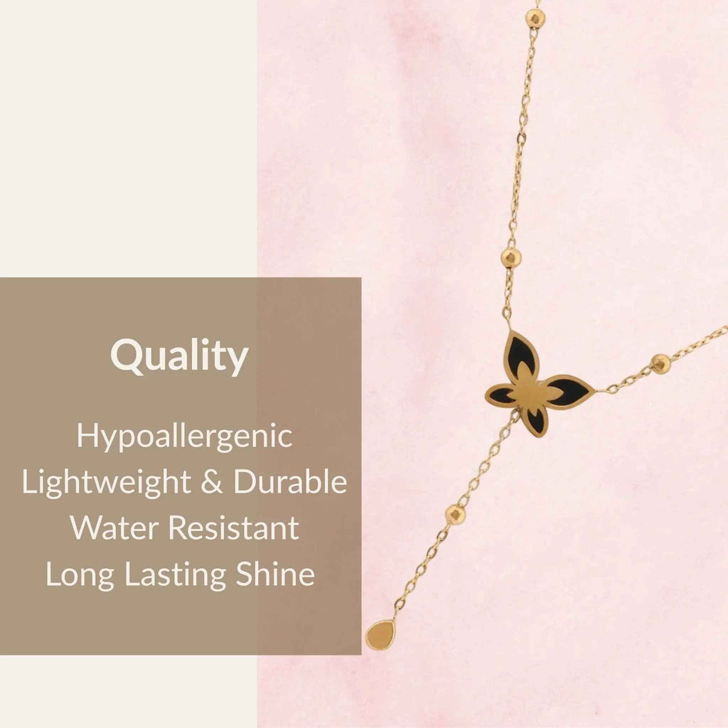 Noir Bloom Lariat