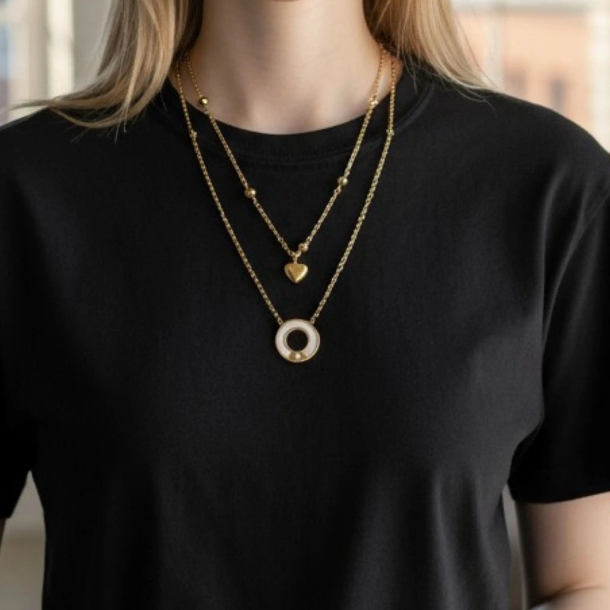 Halo Heart Necklace N3VO