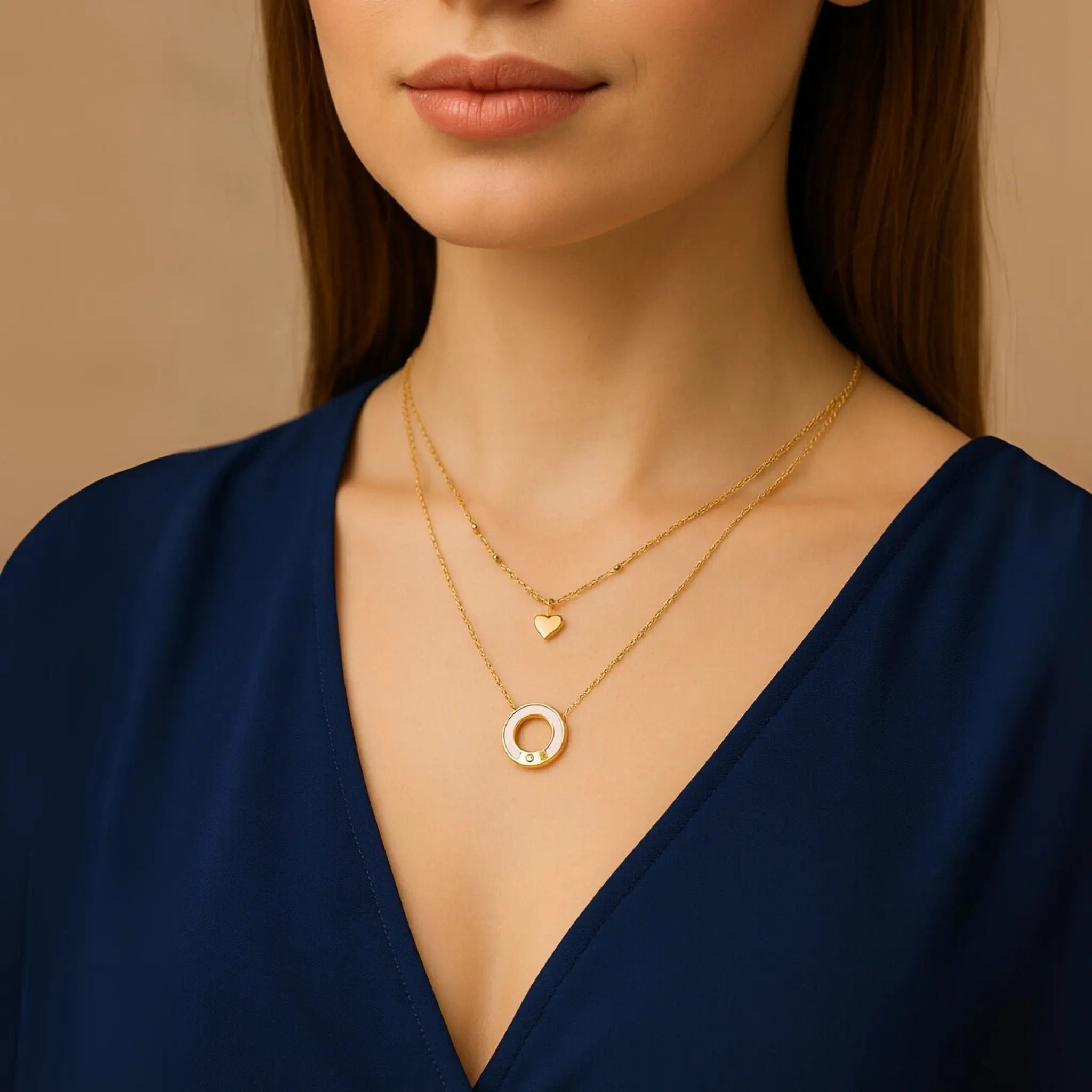 Halo Heart Necklace N3VO