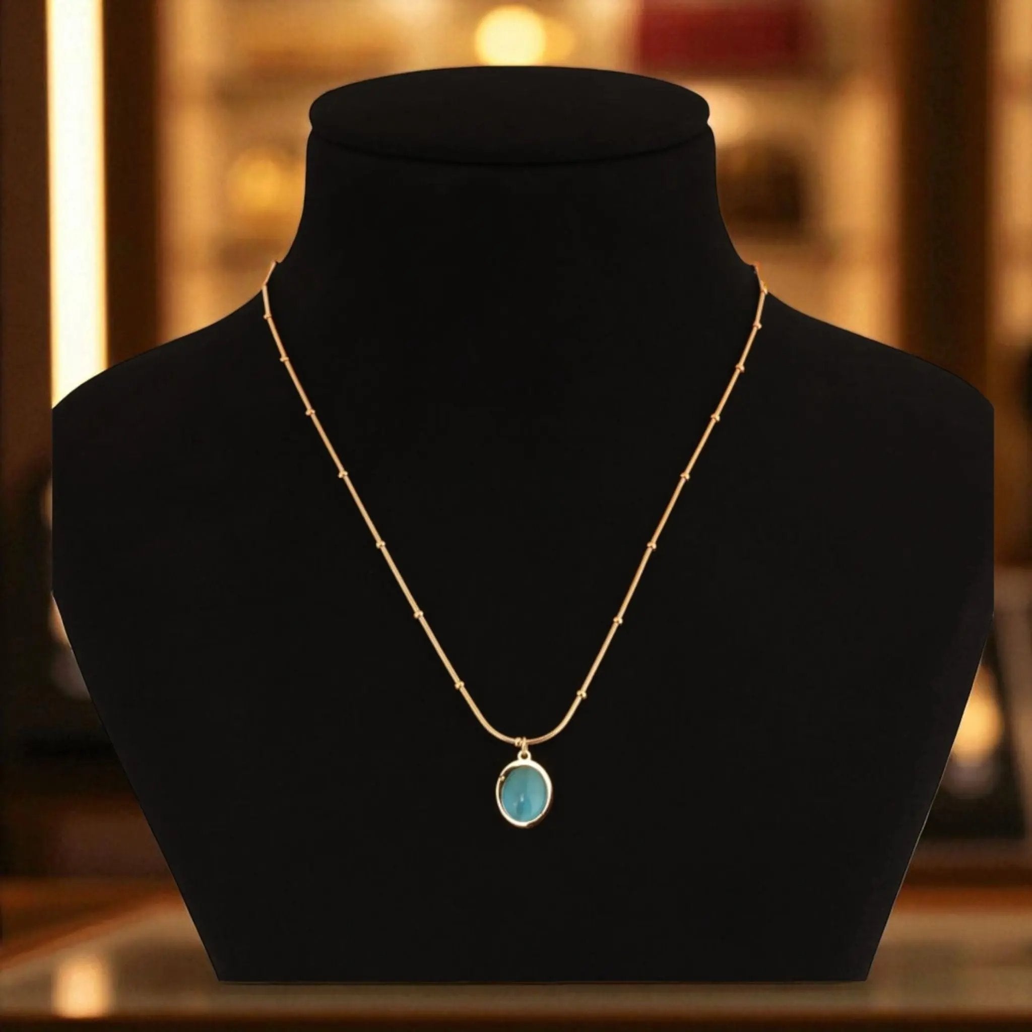 Azure Droplet Necklace N3VO