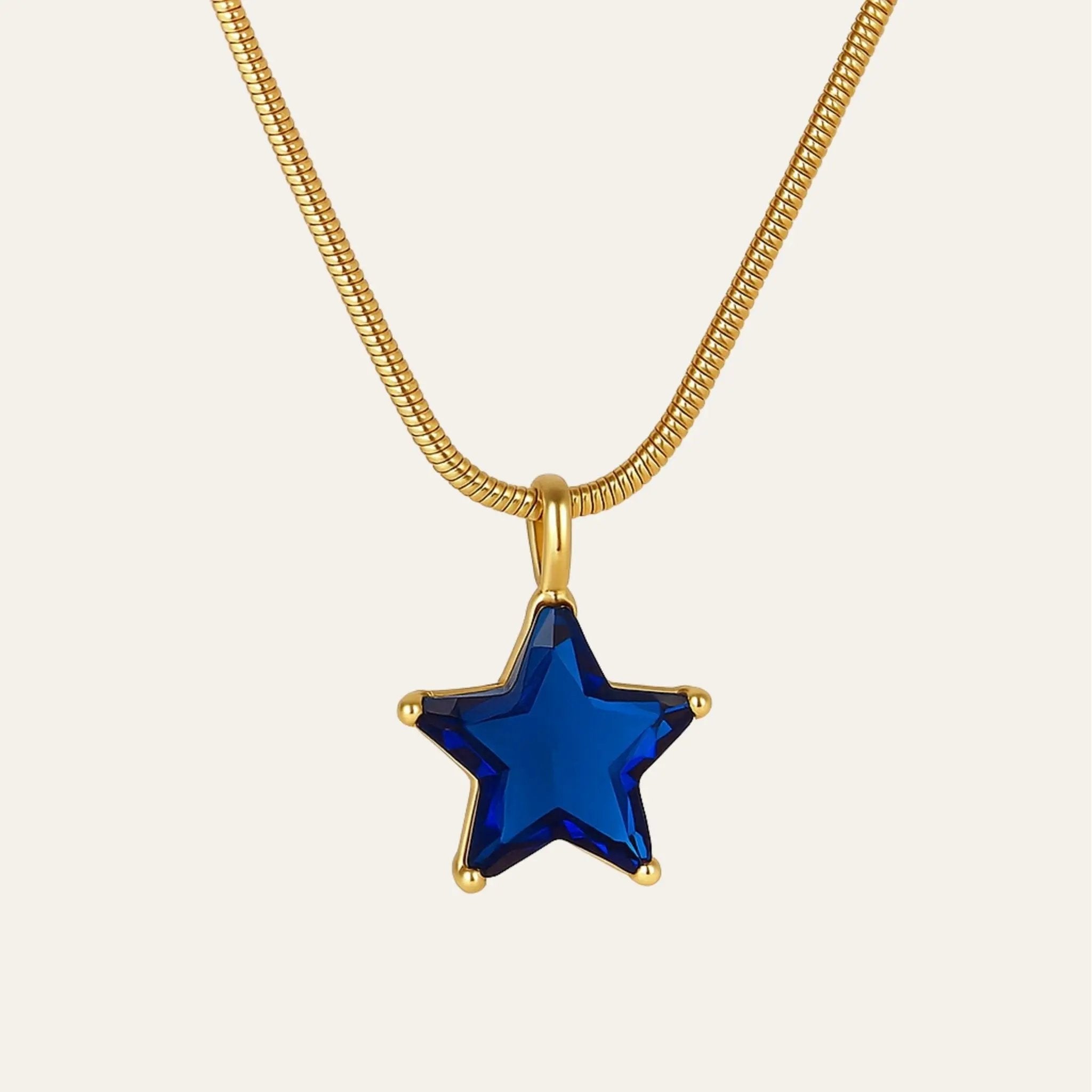 Celestial Blue Star Necklace N3VO