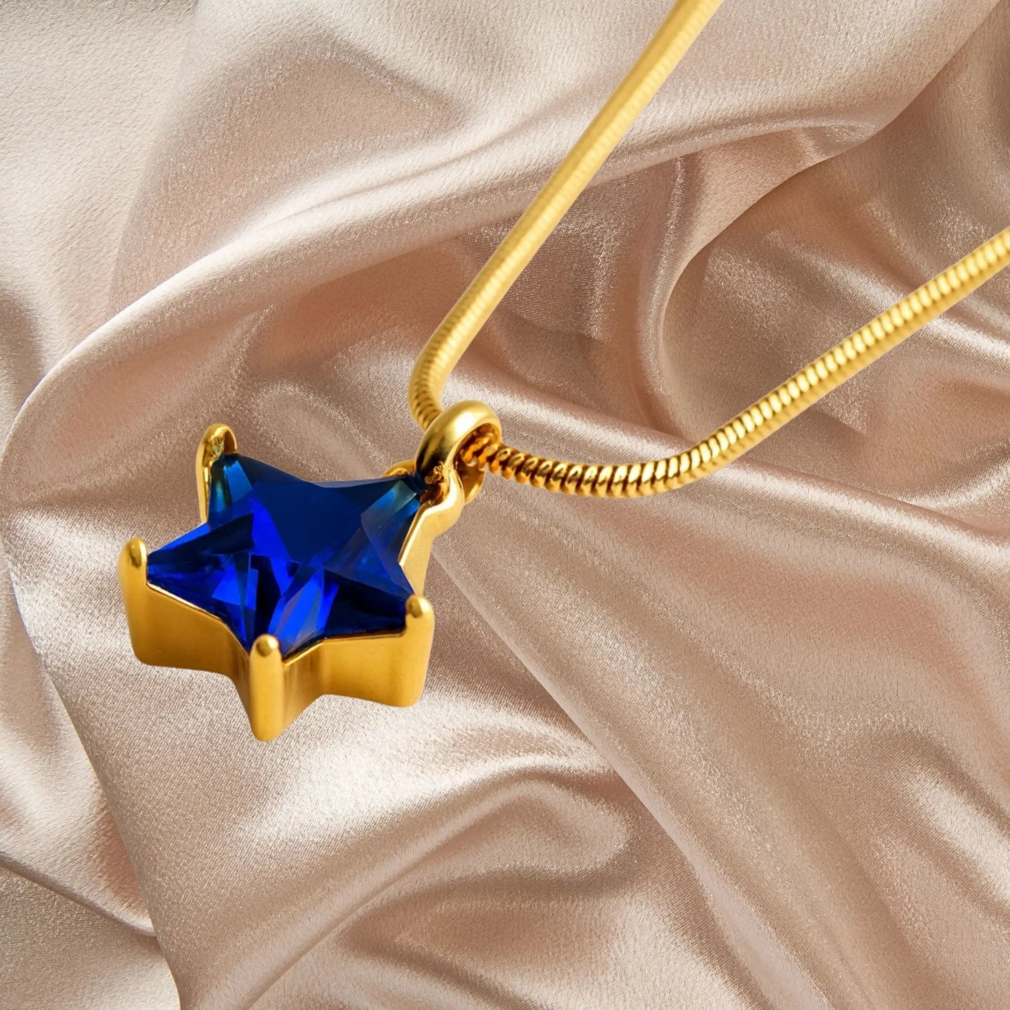 Celestial Blue Star Necklace N3VO