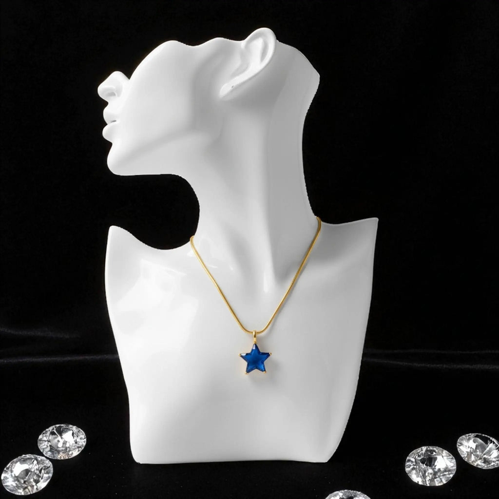 Celestial Blue Star Necklace N3VO