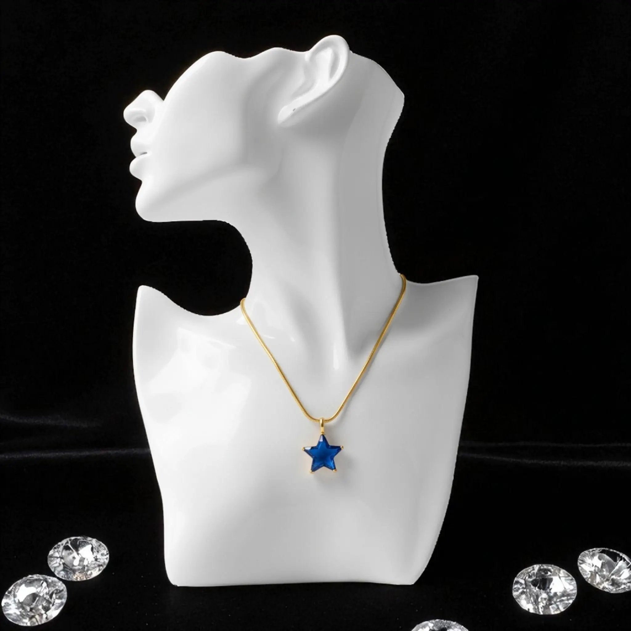 Celestial Blue Star Necklace N3VO