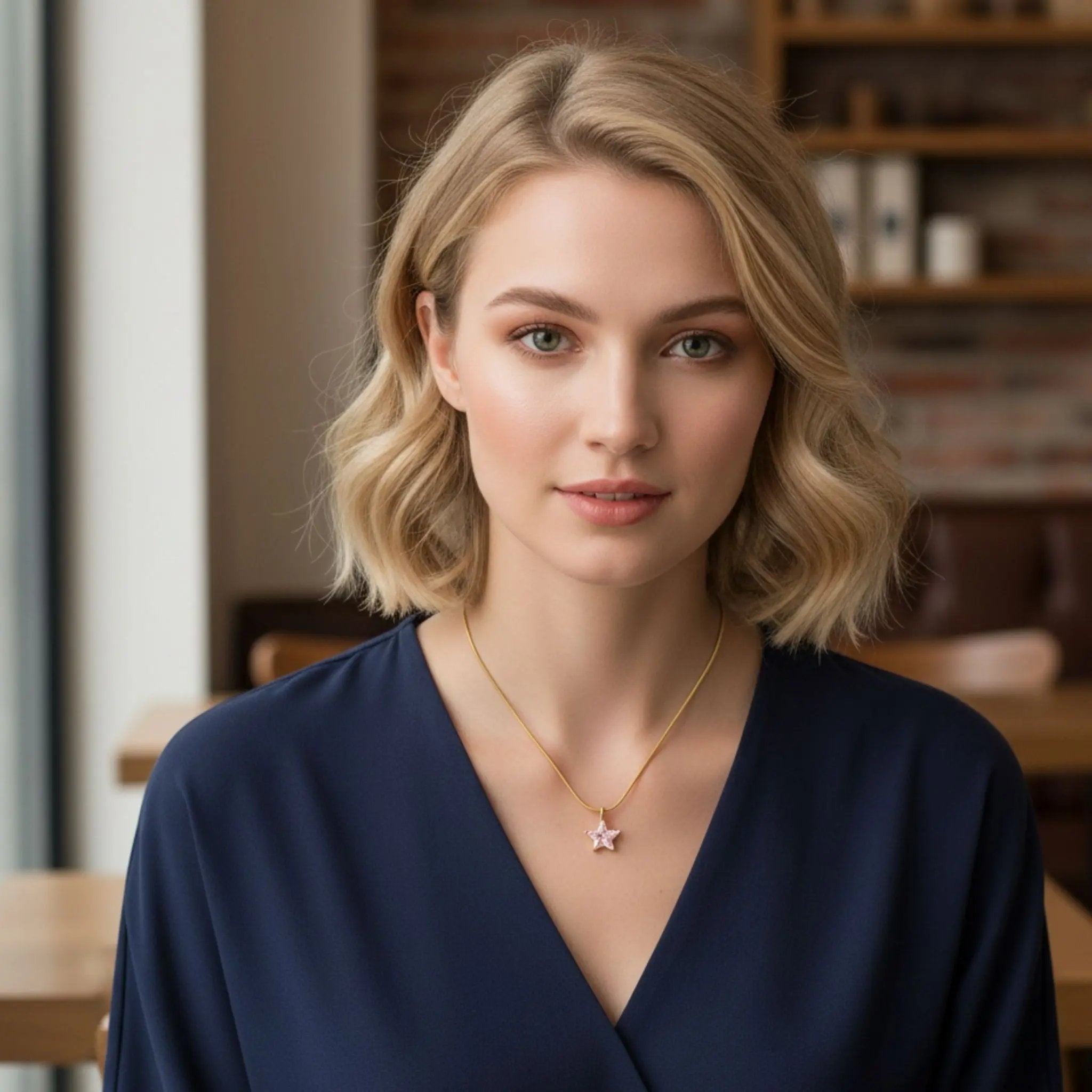 Blush Star  Necklace N3VO