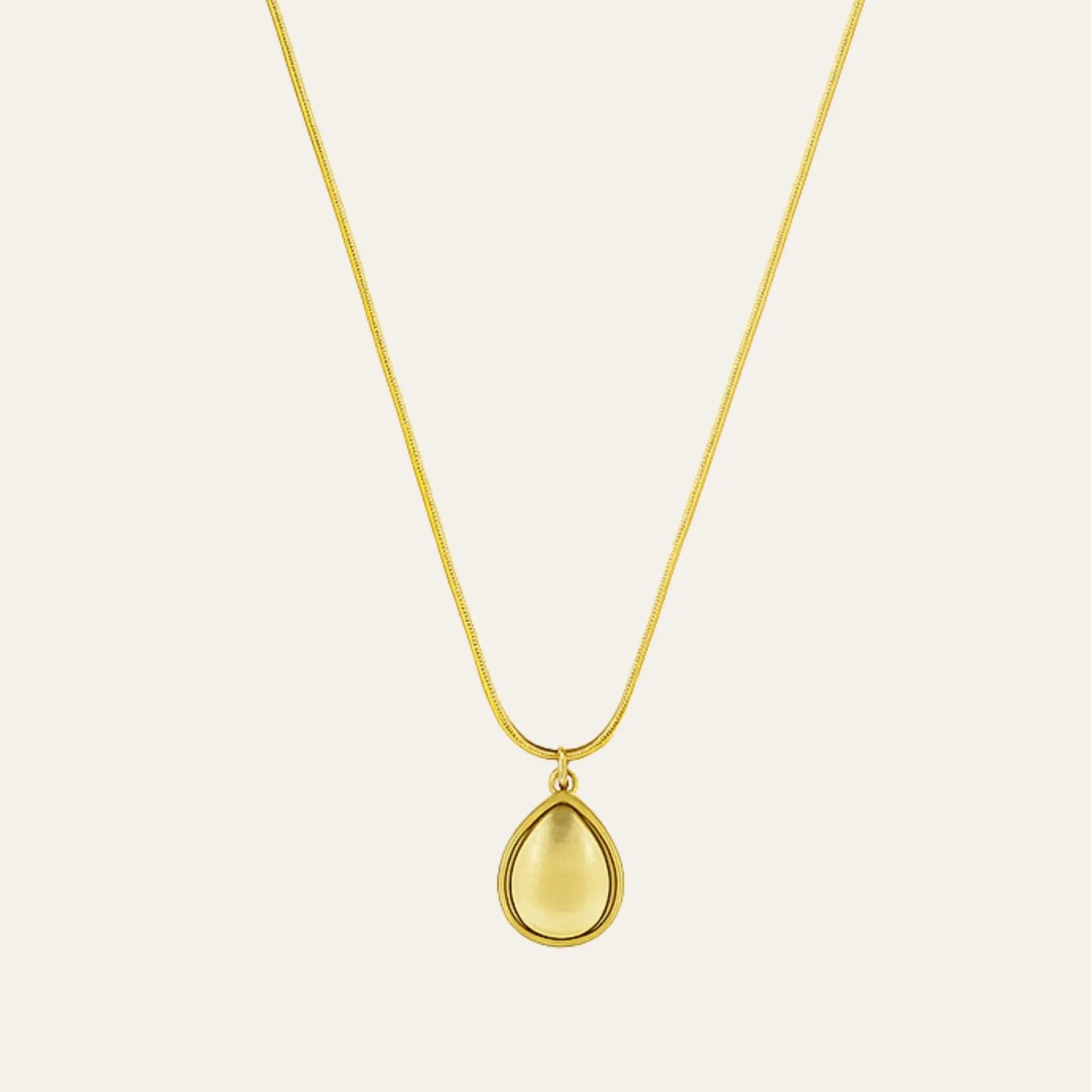 Caramel Dewdrop Necklace N3VO
