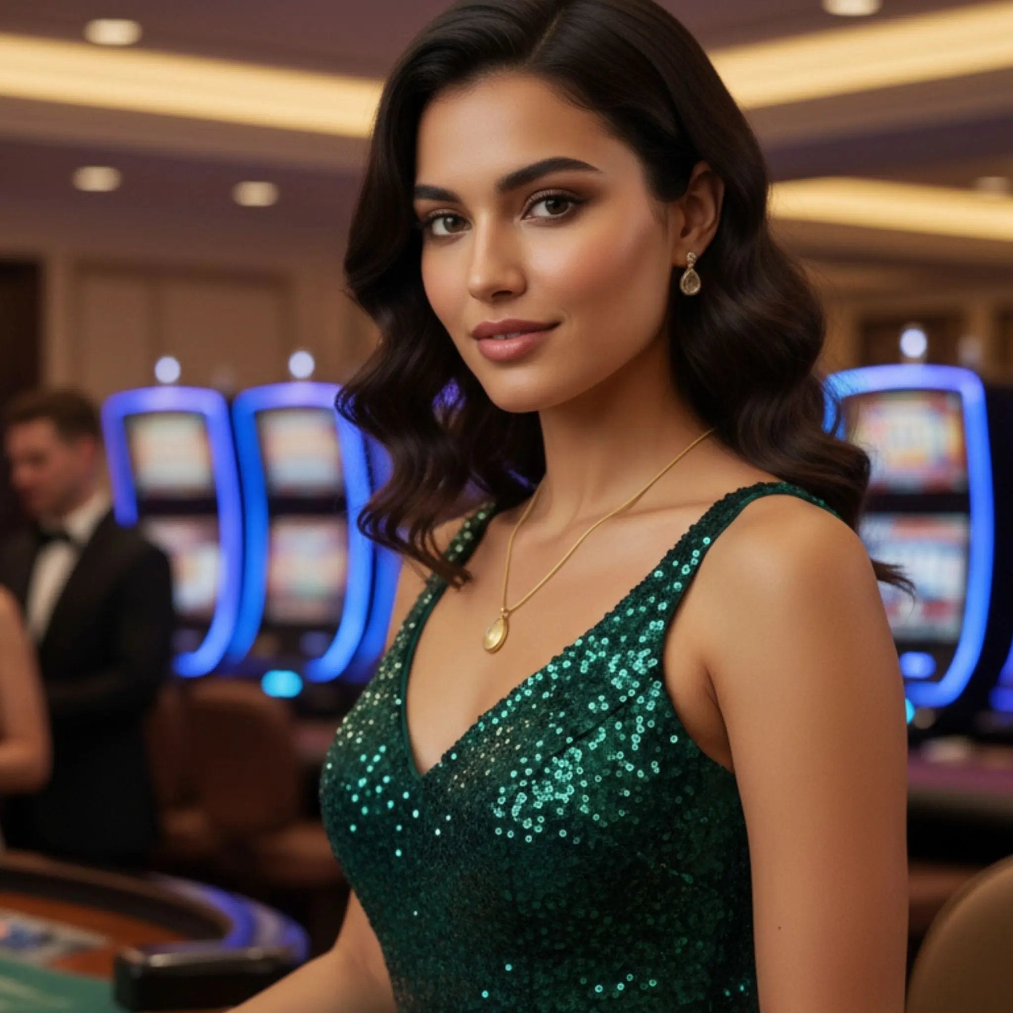 Caramel Dewdrop Necklace N3VO