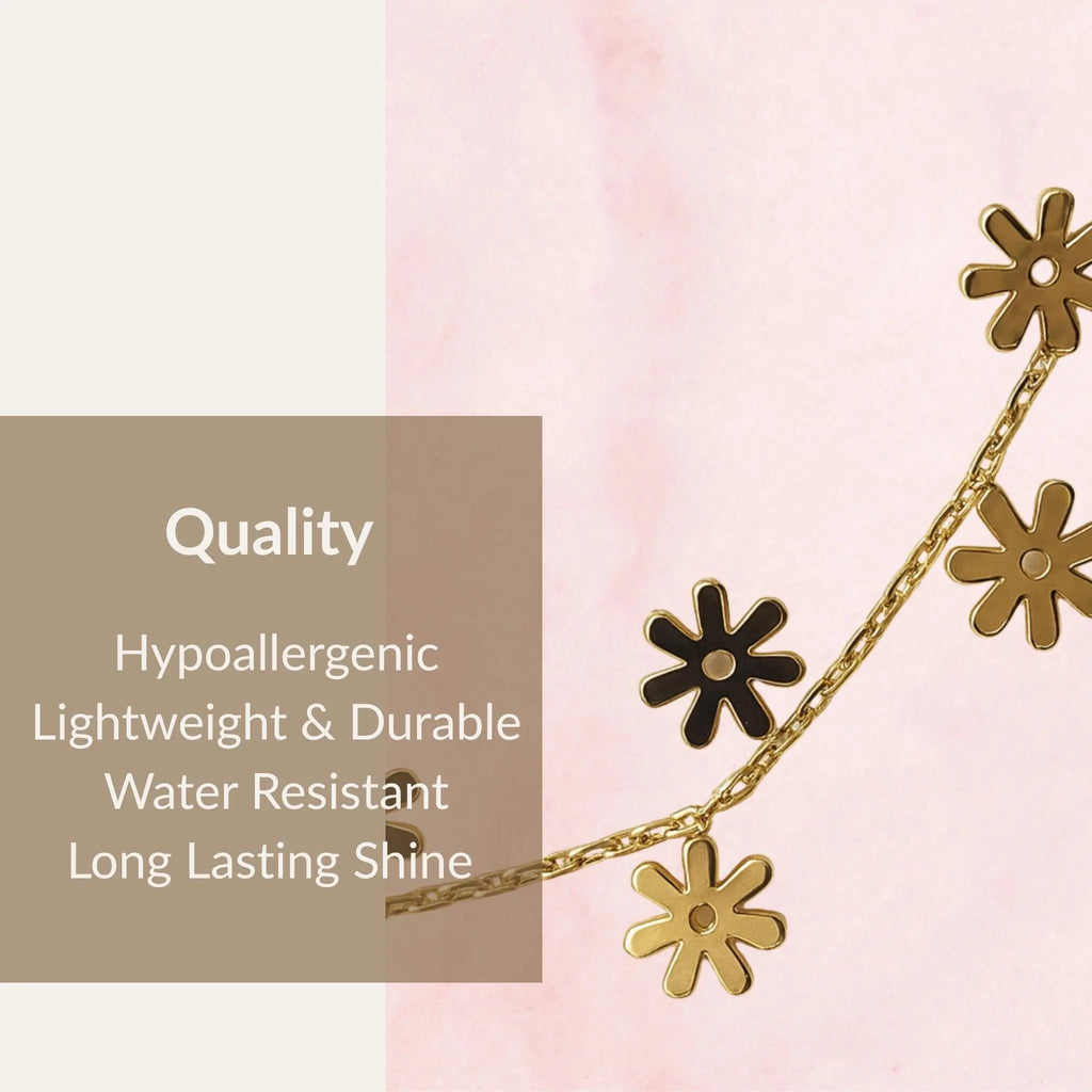 Dainty Floral Necklace N3VO