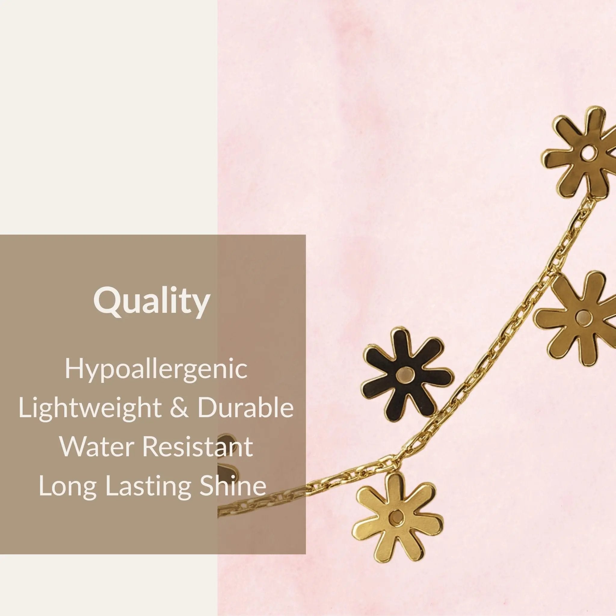 Dainty Floral Necklace N3VO