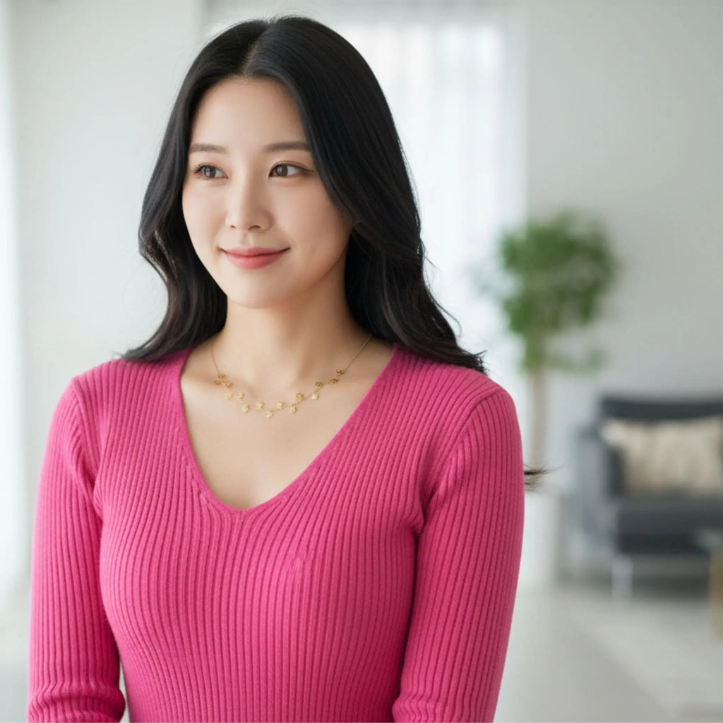 Dainty Floral Necklace N3VO