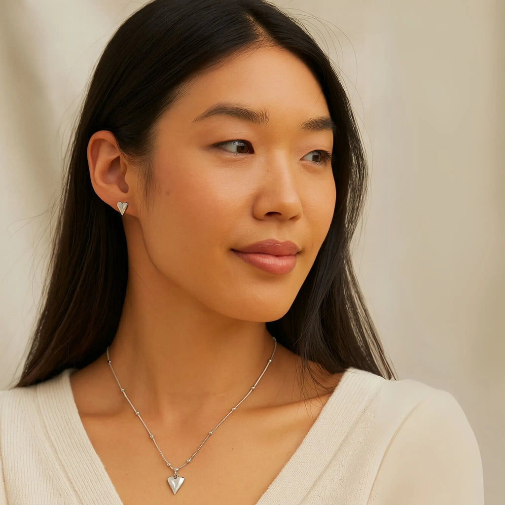 Silver Heartline Set N3VO