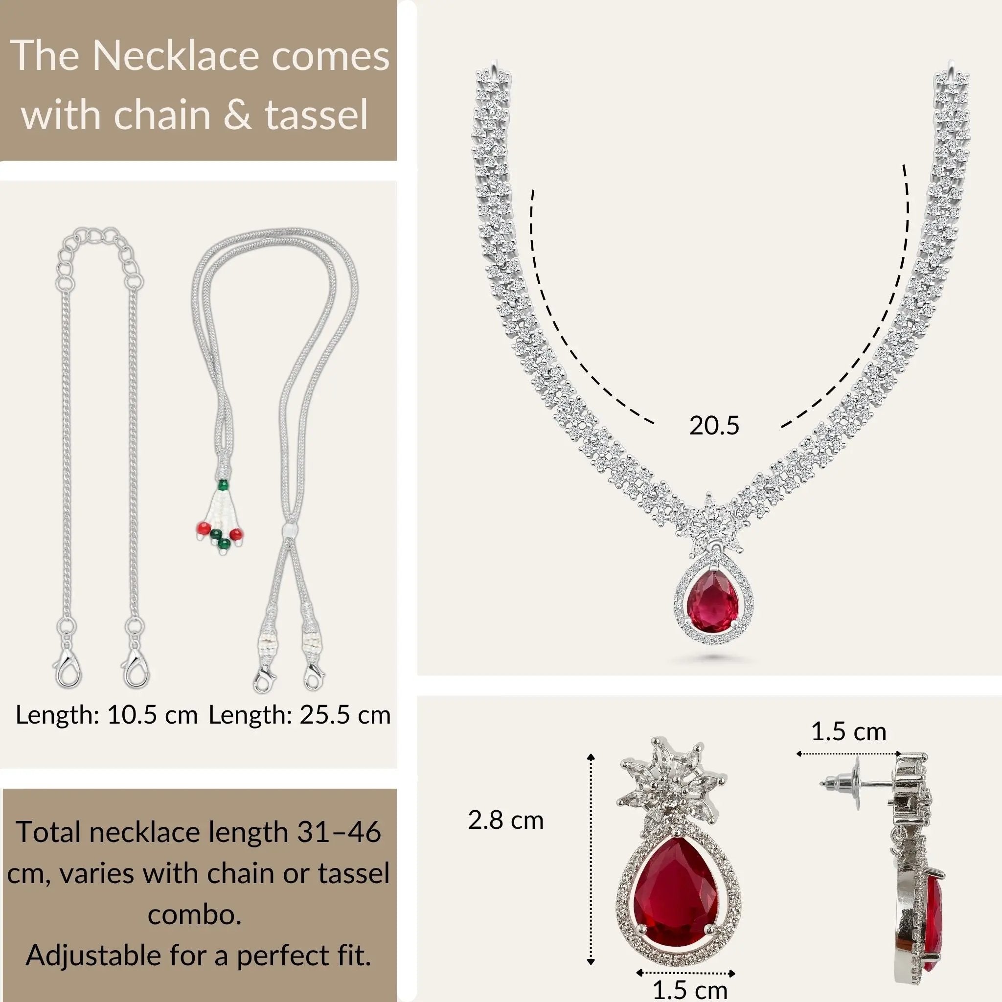 Crimson Star Jewelry Set N3VO