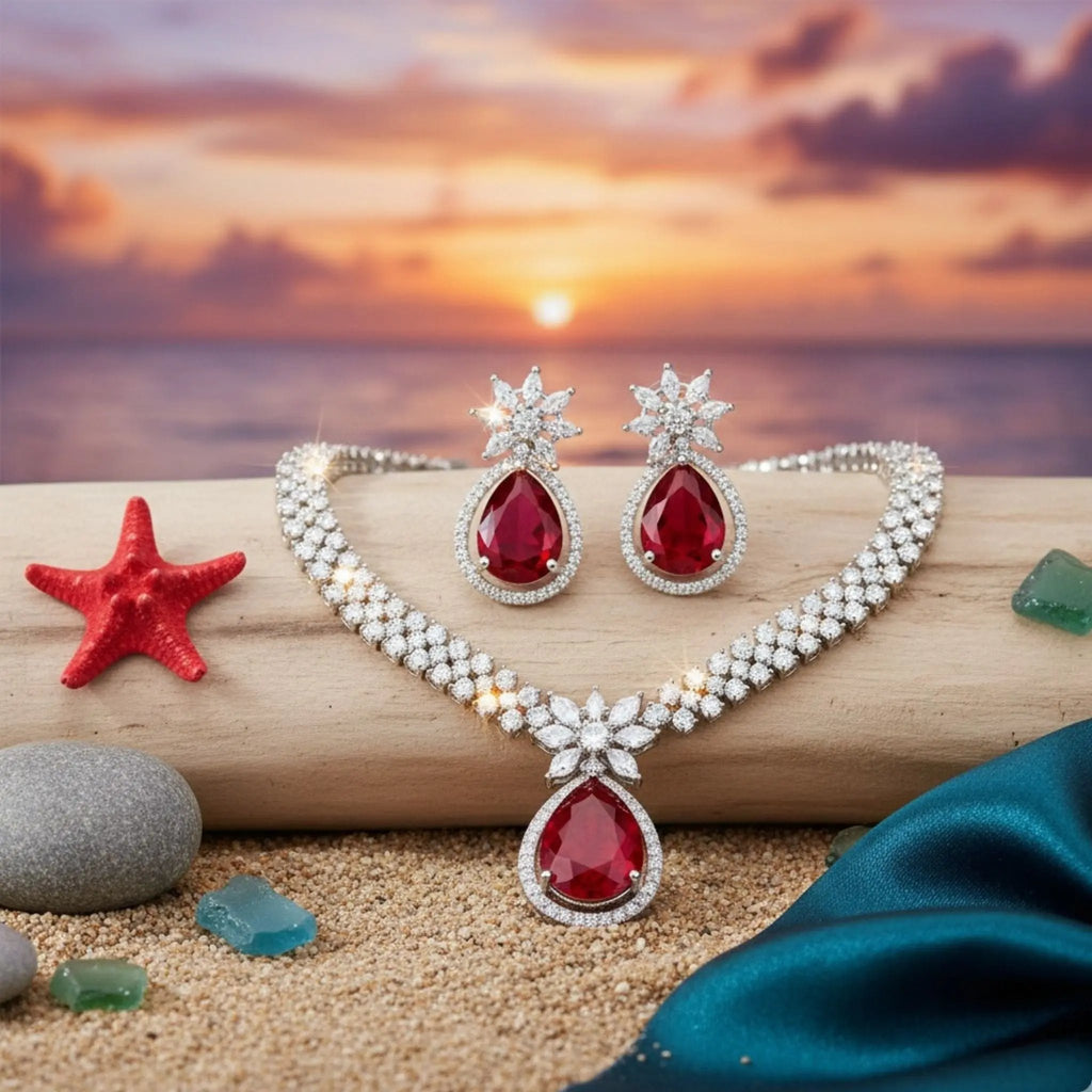 Crimson Star Jewelry Set N3VO
