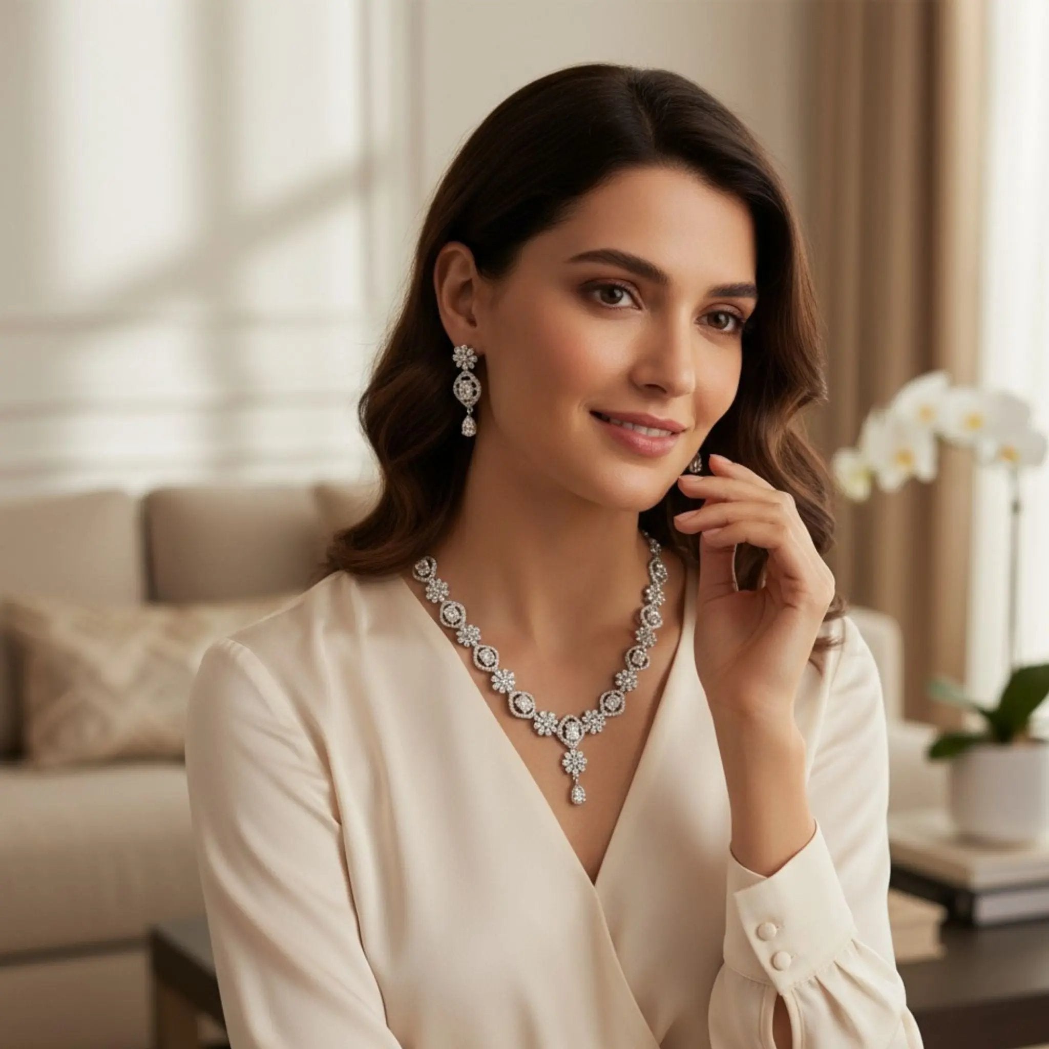 Opaline Alba Jewelry Set N3VO